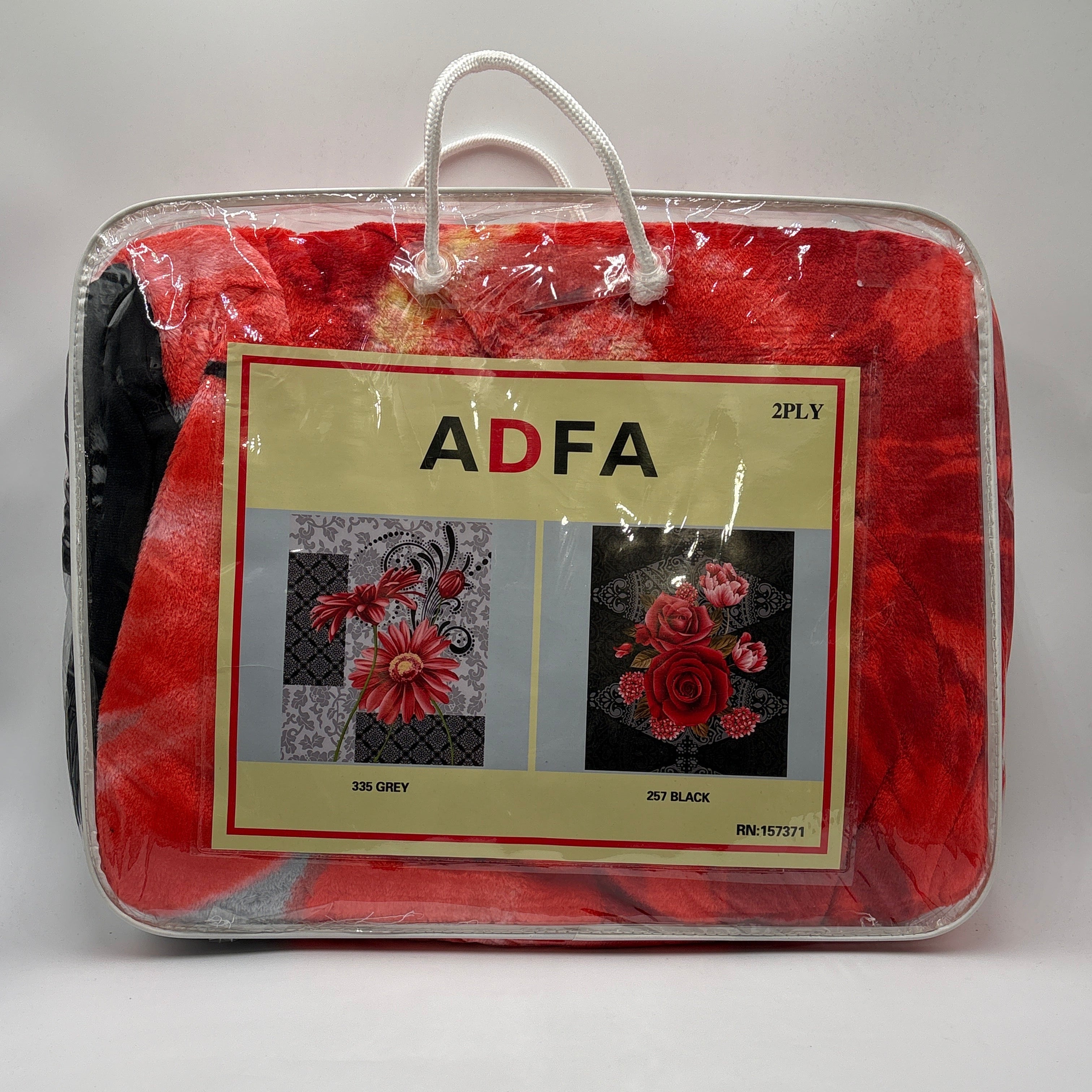 Adfa Super Soft Blanket (2-Ply) Ultra-Soft Texture for Maximum Comfort - Queen