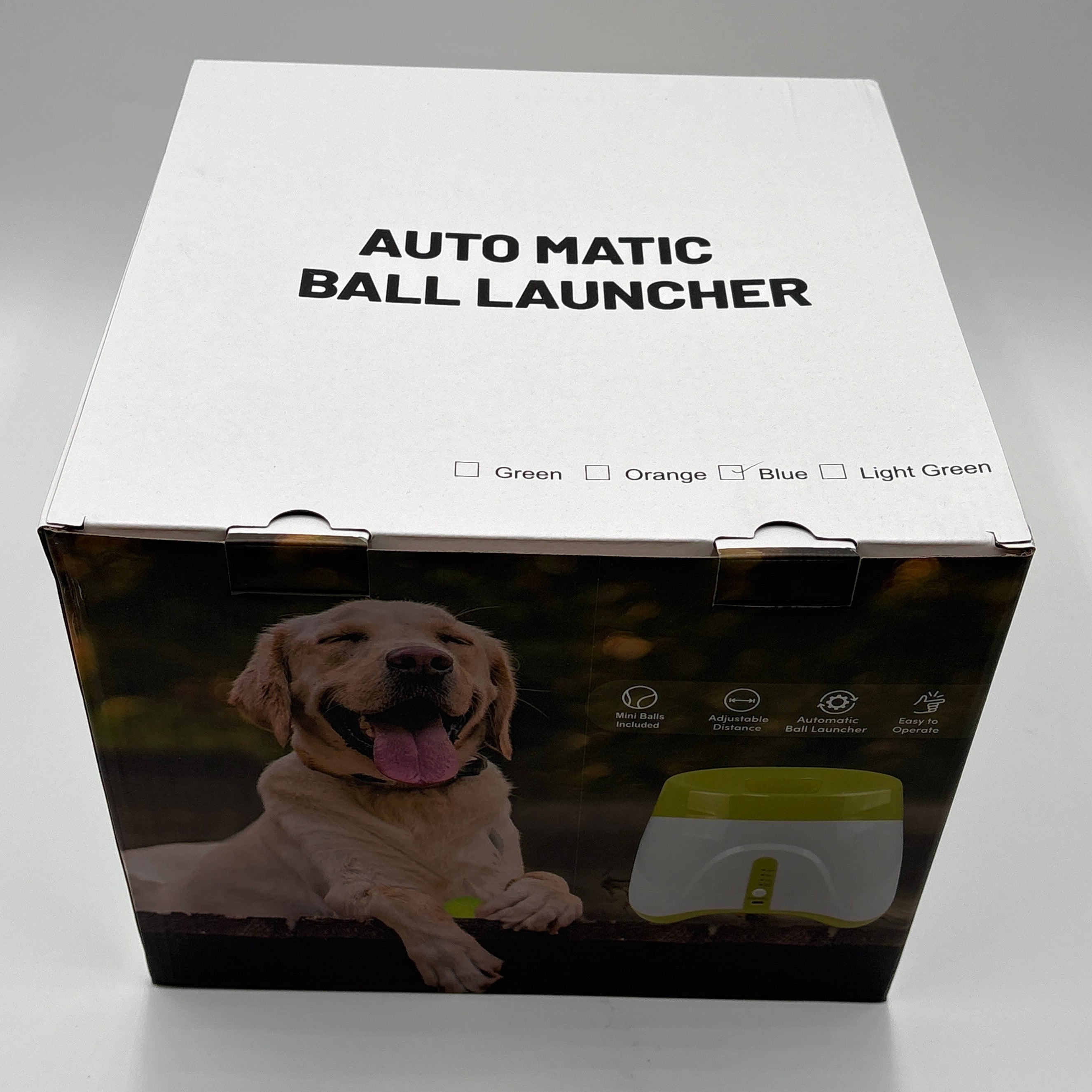 DU Automatic Pet Ball Launcher (Blue)