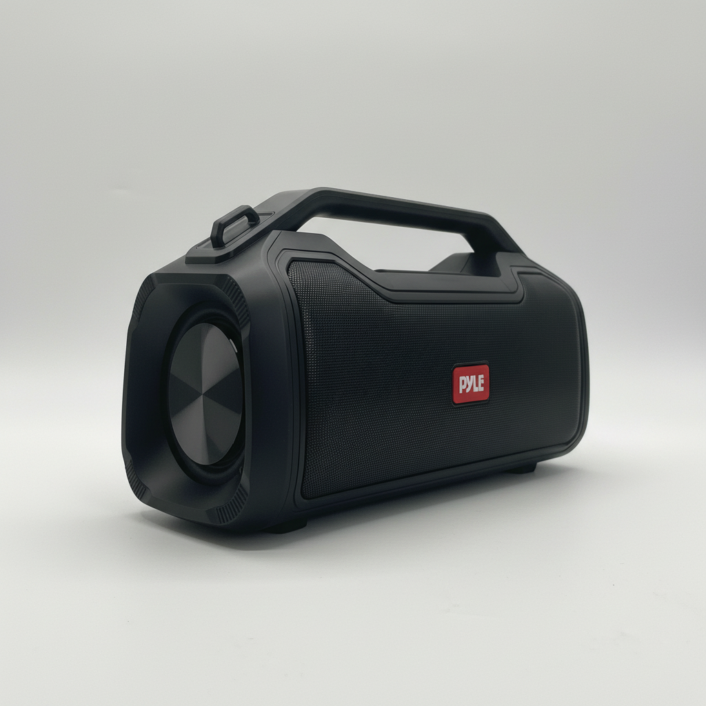 Pyle Portable Wireless Bluetooth Speaker – Compact Speaker with Powerful Sound and Long Battery Life