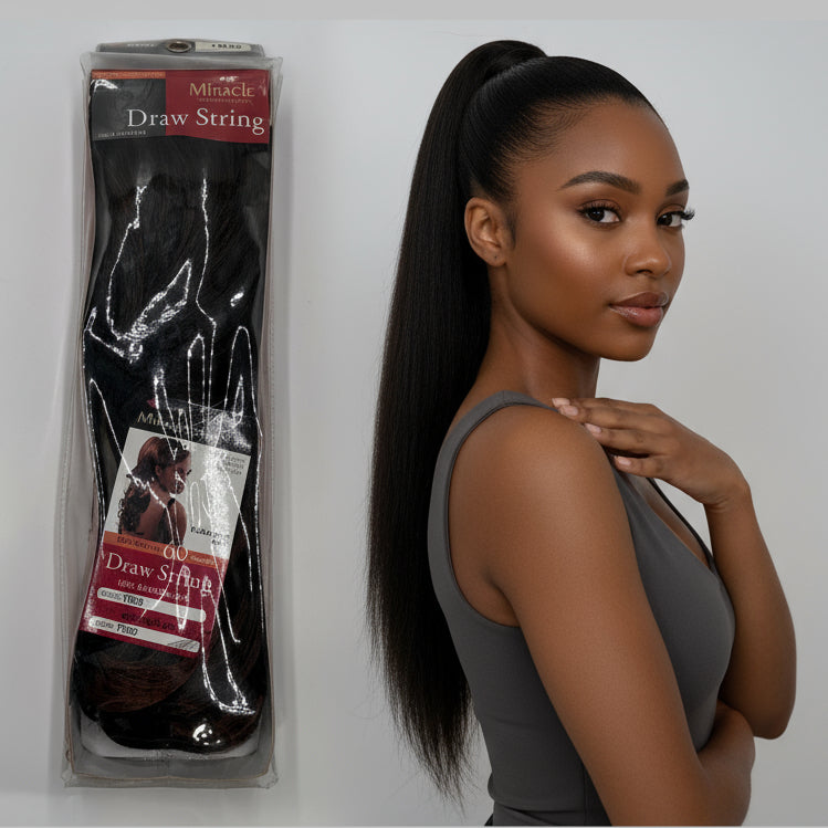 Miracle Draw String Ponytail – Quick Hair Style in 60 Seconds