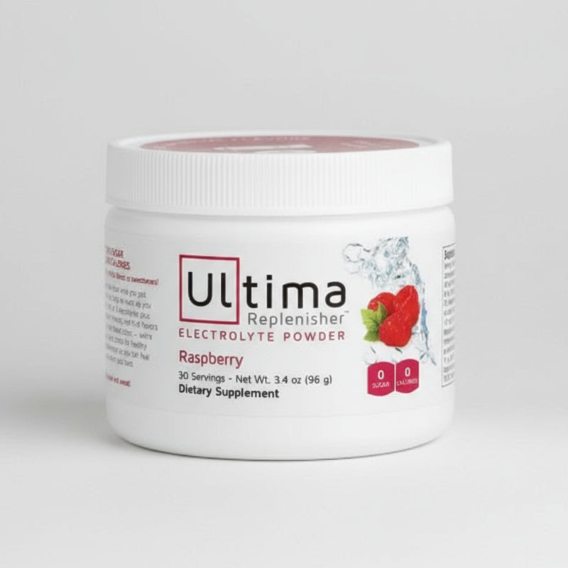 Ultima Health Products Ultima Replenisher Electrolyte Drink Mix Raspberry 30 Servings