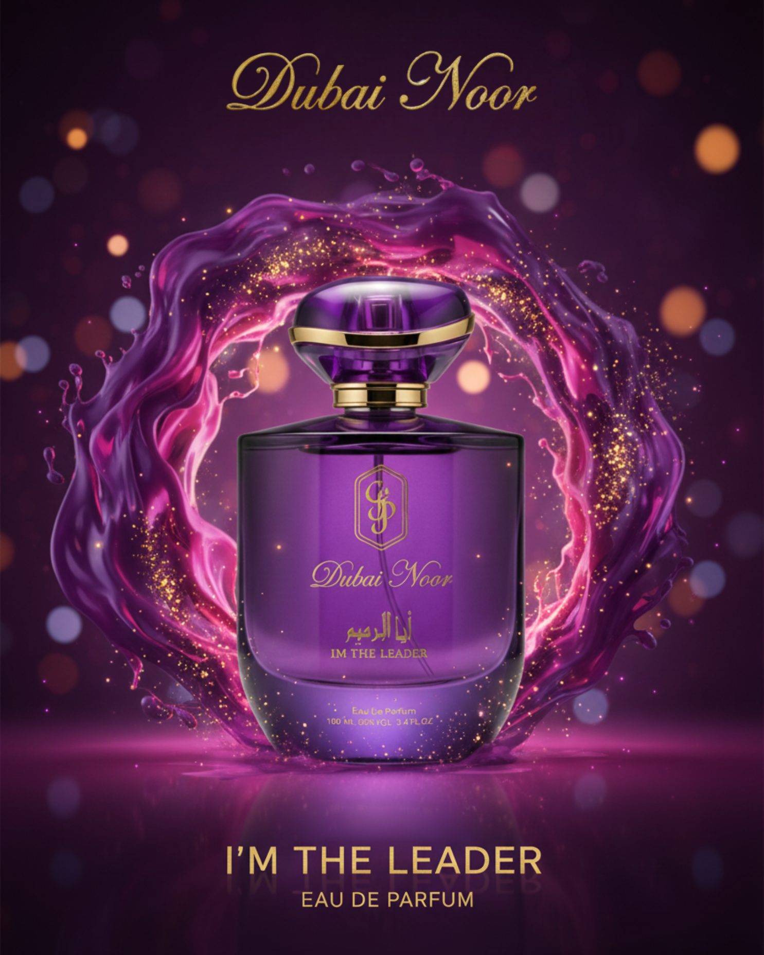 Dubai Noor I'm The Leader Unisex Eau de Parfum 100ml - DOLLARS UNIVERSE LLC