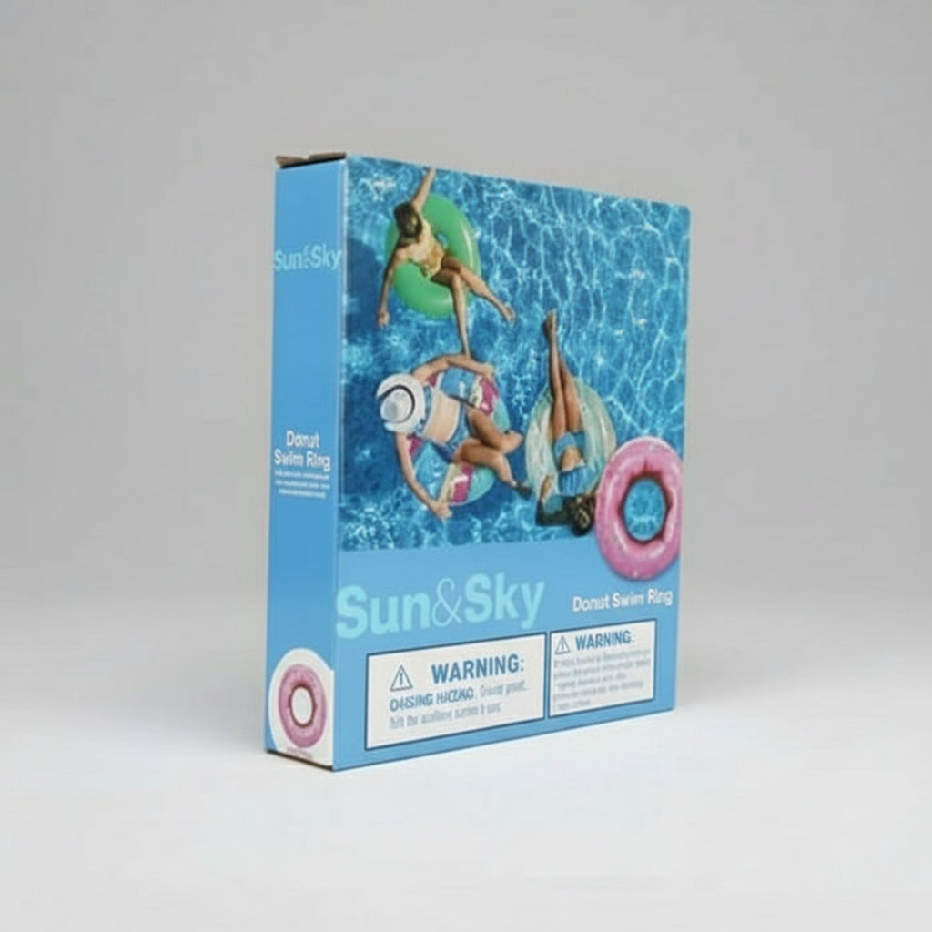 Sun & Sky Donut Swin Ring - Ages 4+ / Pink