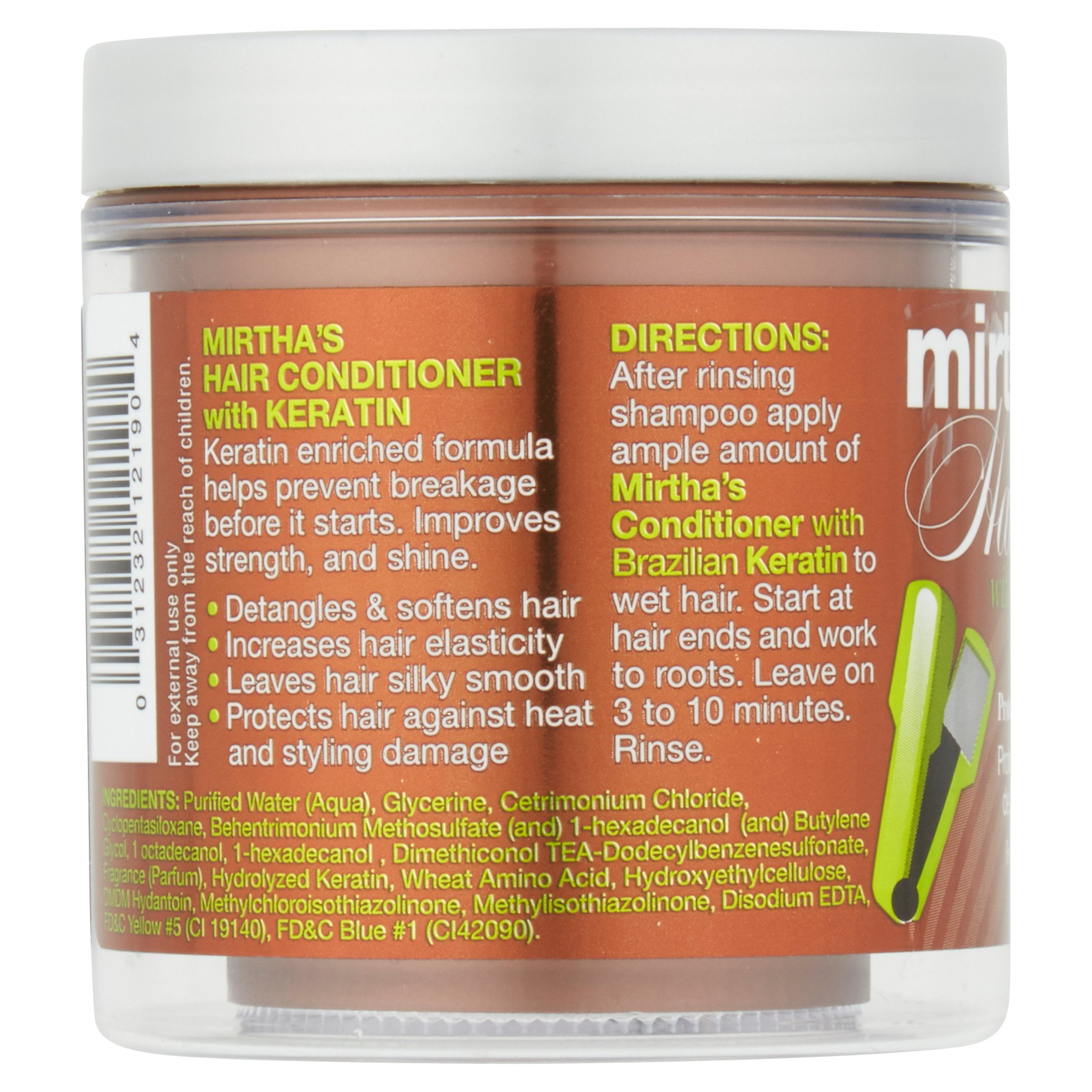 Mirta de Perales Heat Protection Detangling Daily Hair Conditioner 6 oz