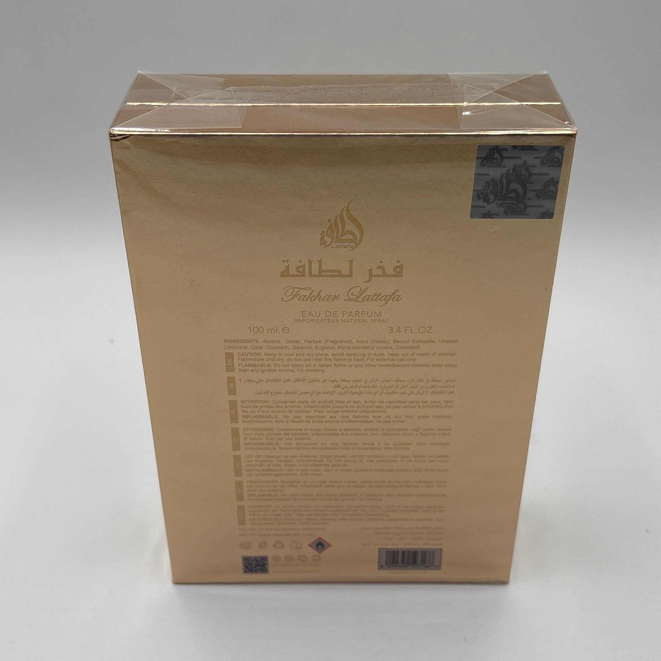 Lattafa Fakhar Gold Extrait Eau de Parfum – 100 ml