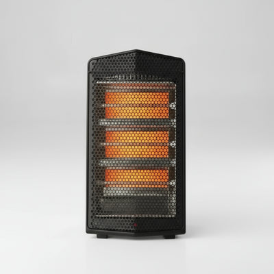 Midea 1500W Ultra Quiet Quartz Heater (Black) - DOLLARS UNIVERSE LLC