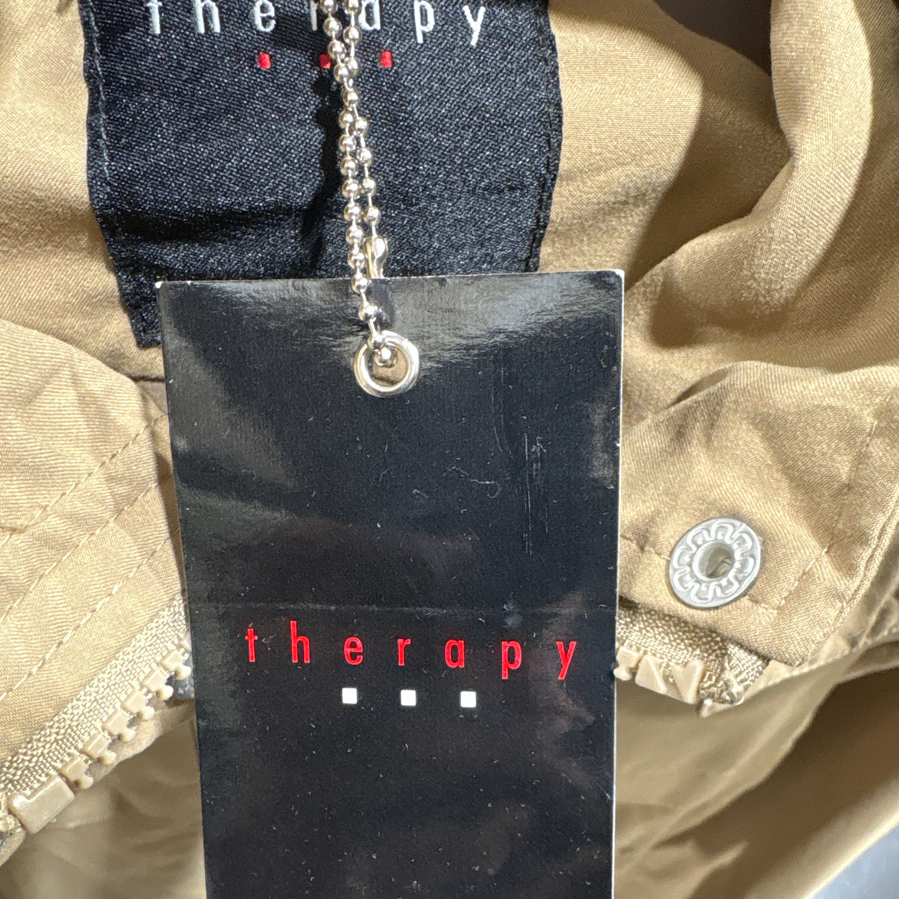 Therapy Hooded Zipper Men’s Jacket 100% Poliester