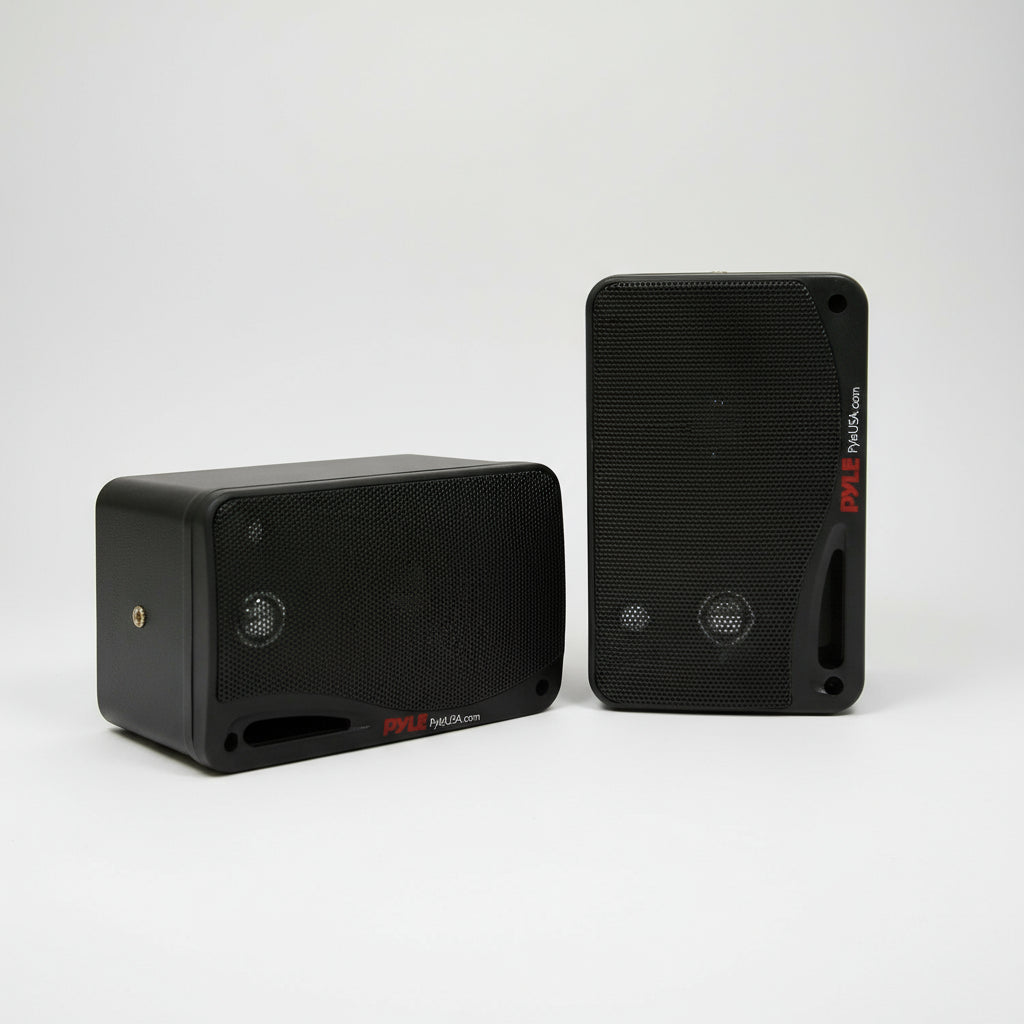 PYLE - Outdoor Waterproof Wireless Bluetooth - Black