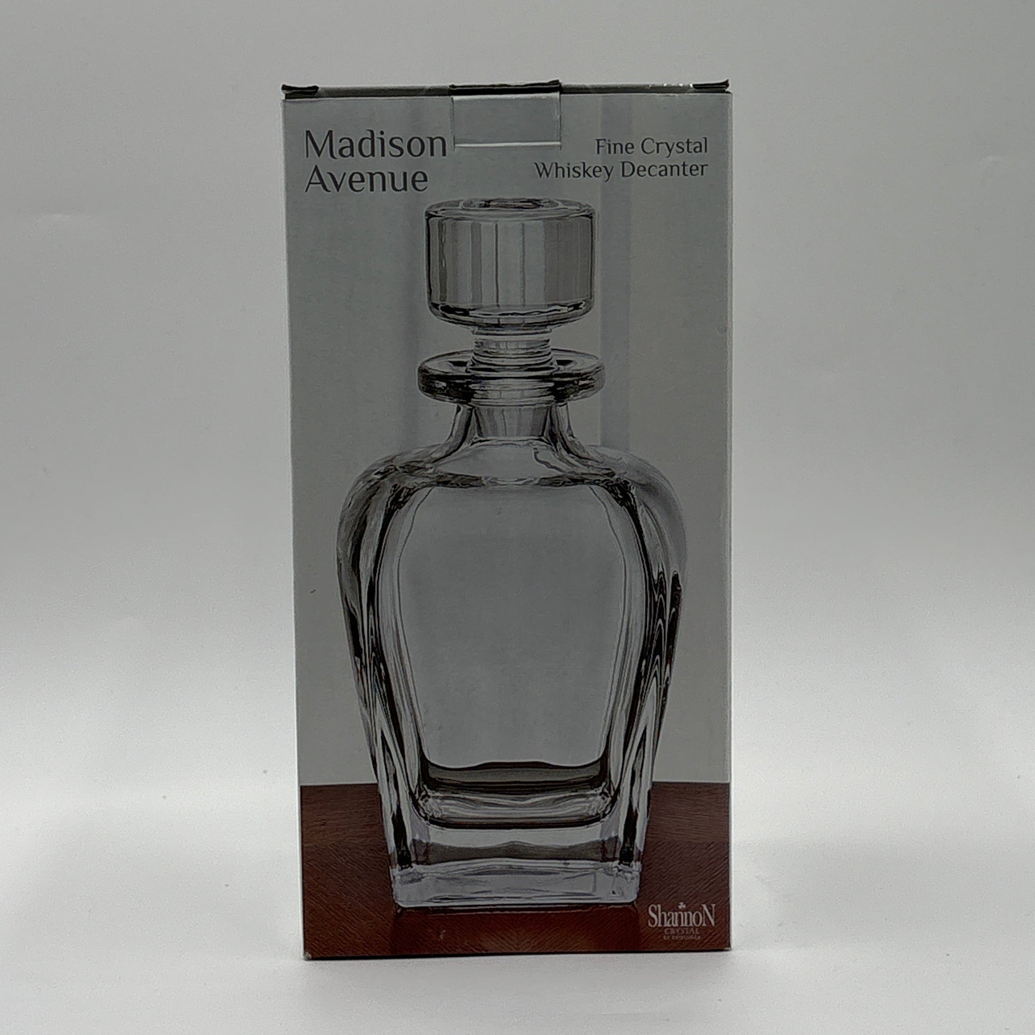 Madison Avenue Fine Crystal Whiskey Decanter
