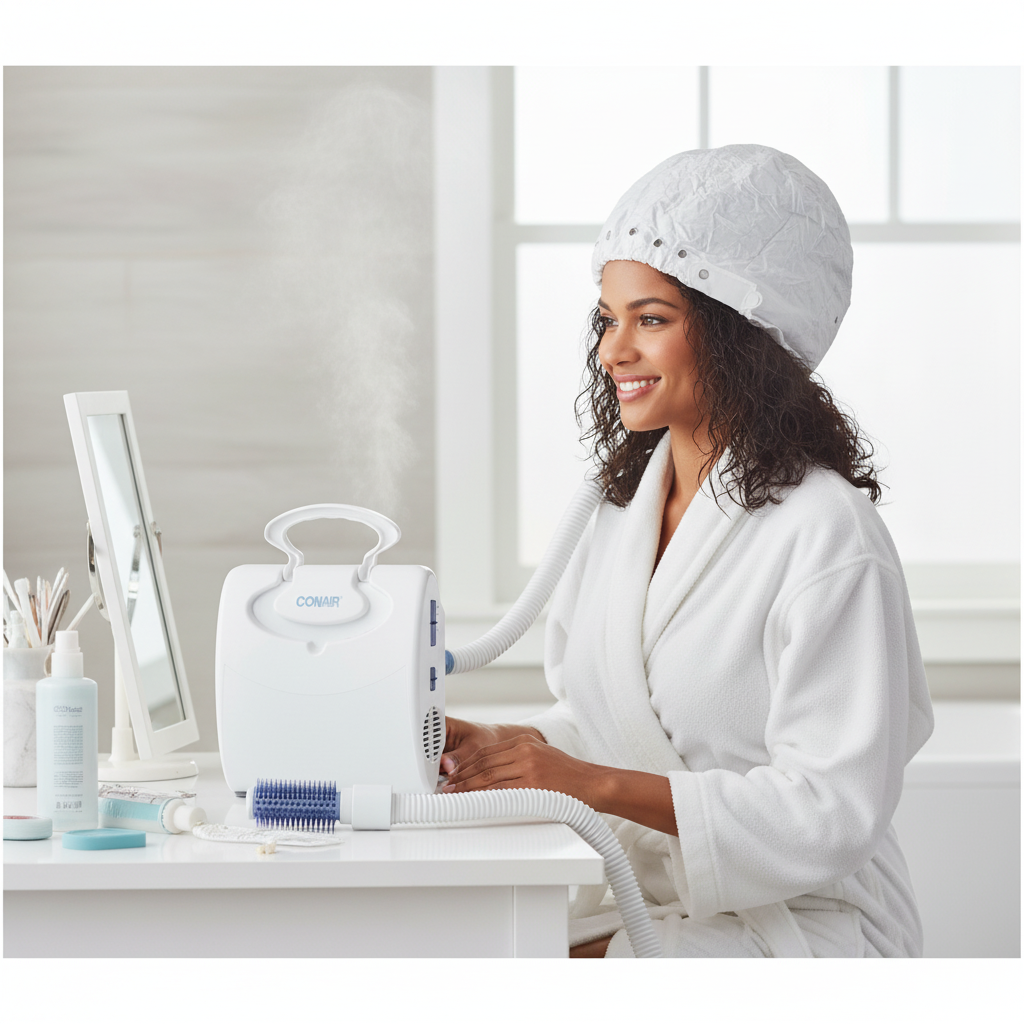 Conair Soft Bonnet Dryer for Gentle, Even Hair Drying