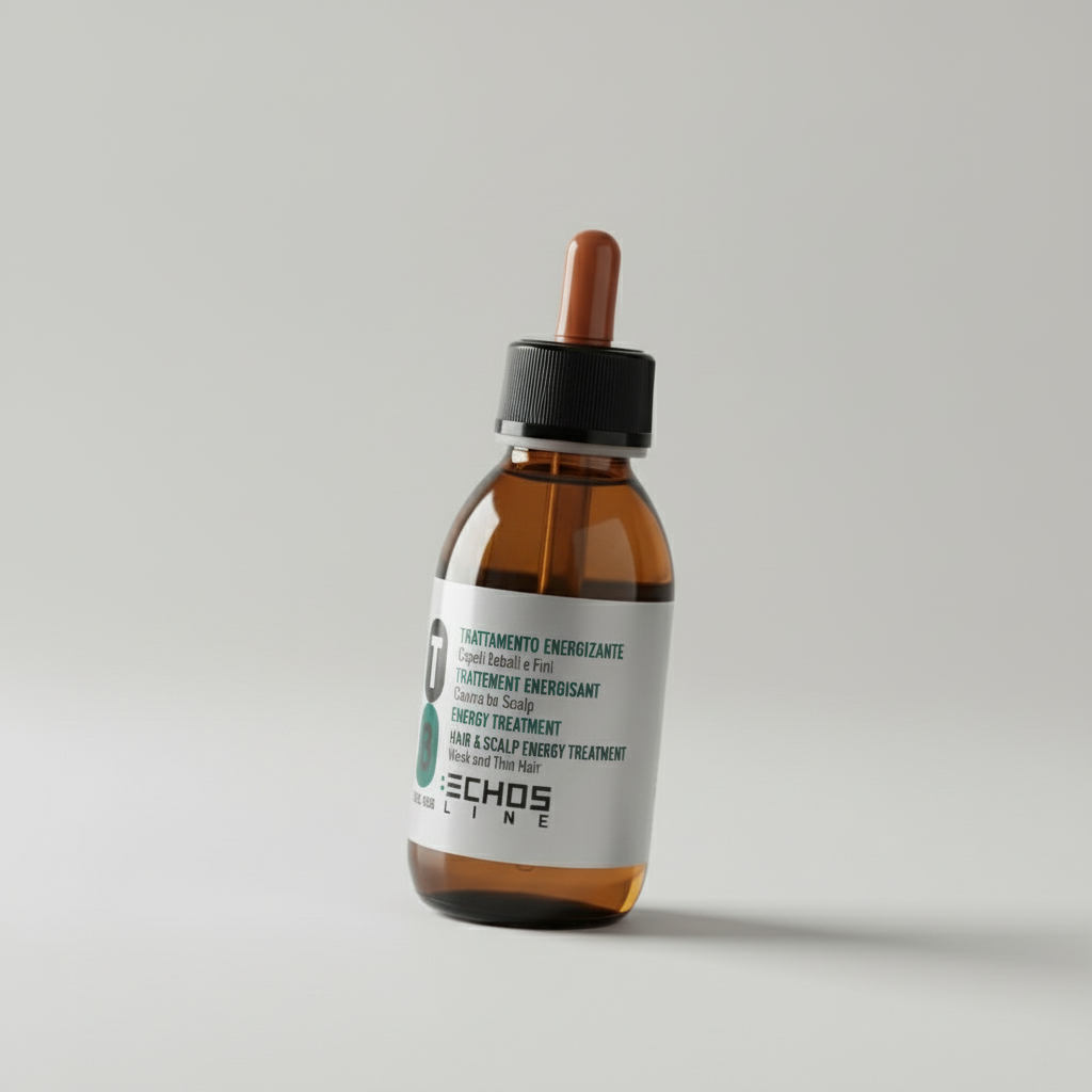 Echosline T3 Echos Herb Energy Treatment Lotion 4.22oz – Stimulating Scalp Care with Rosemary & Nettle Extracts