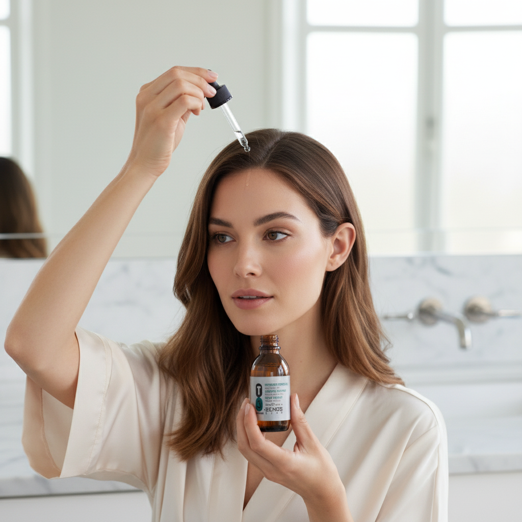 Echosline T3 Echos Herb Energy Treatment Lotion 4.22oz – Stimulating Scalp Care with Rosemary & Nettle Extracts