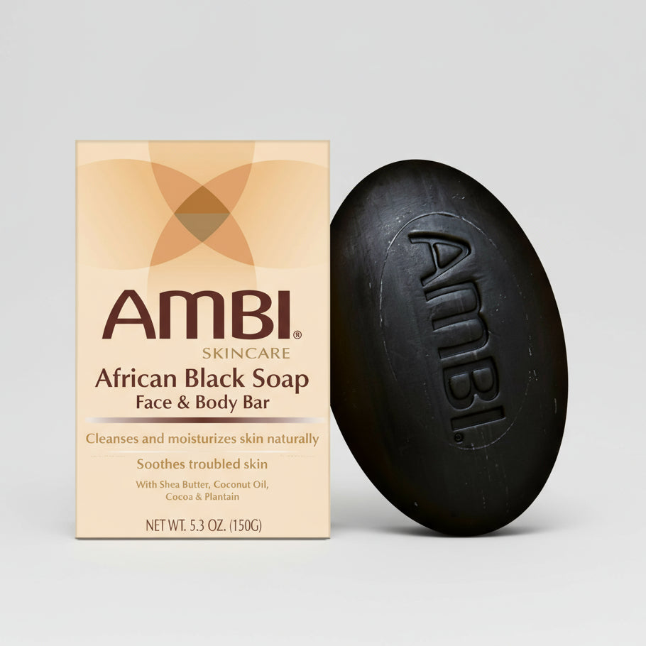 AMBI - African Black Soap Face Body Bar