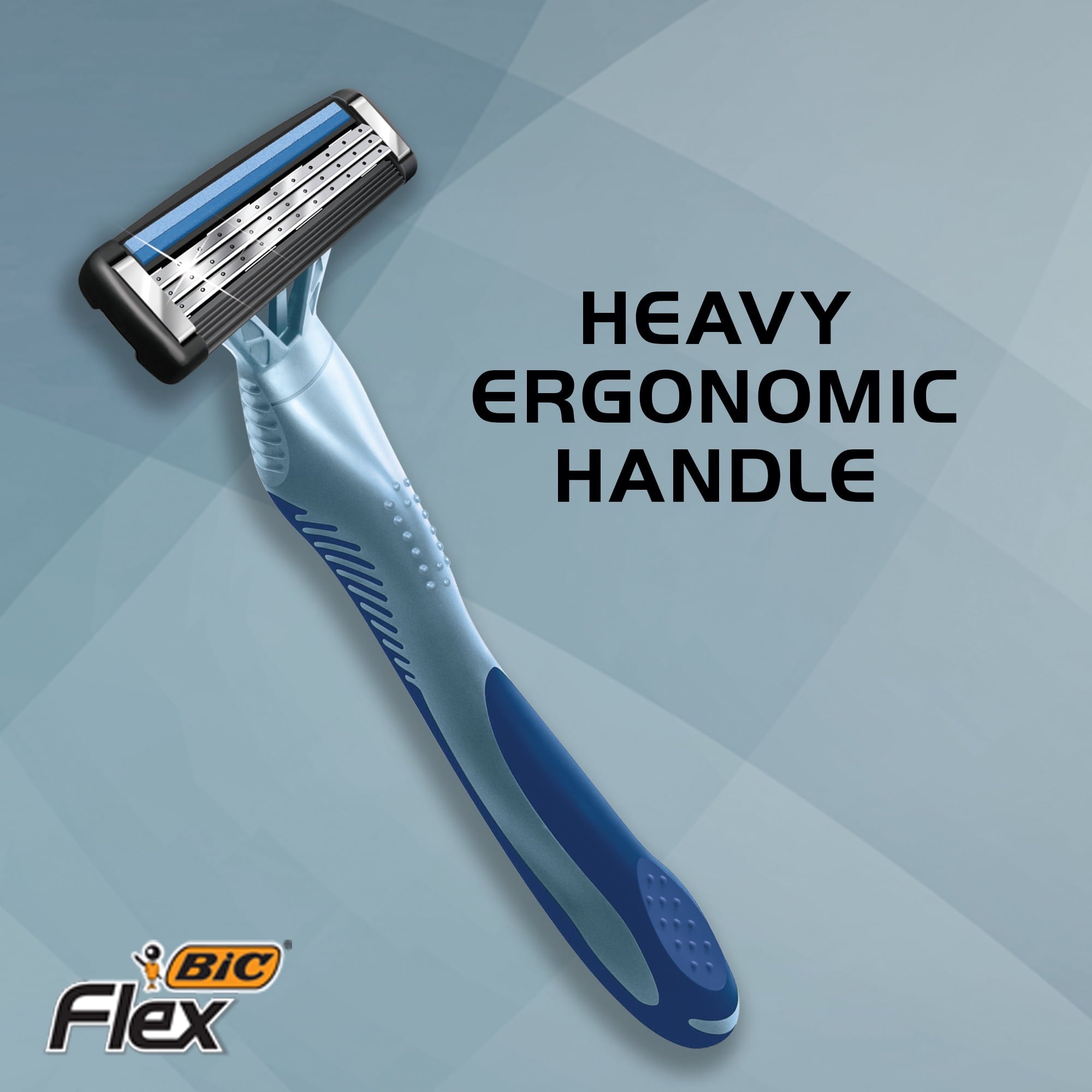 BIC Flex 3 Titanium Men's Disposable Razor 4 Pack