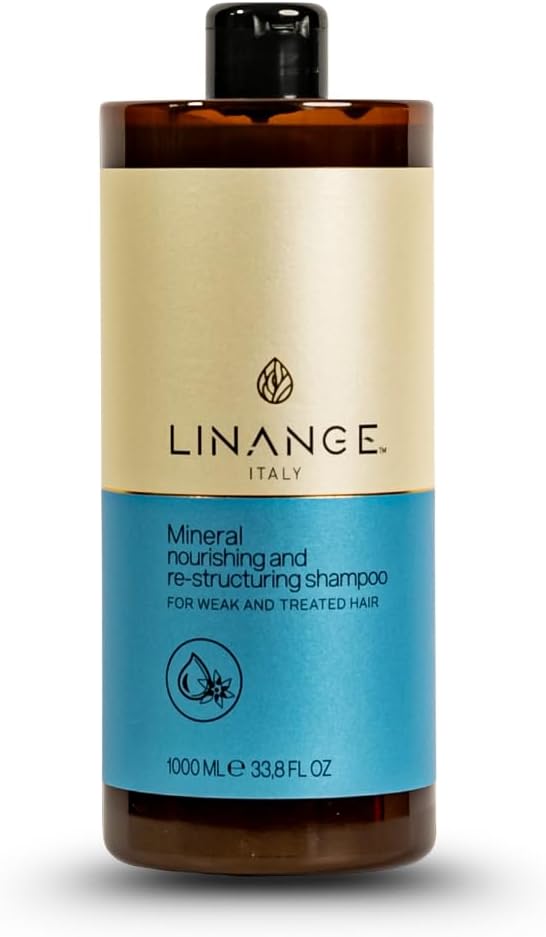 Linange Mineral Nourishing & Restructuring Shampoo for Damaged Hair 1000ml