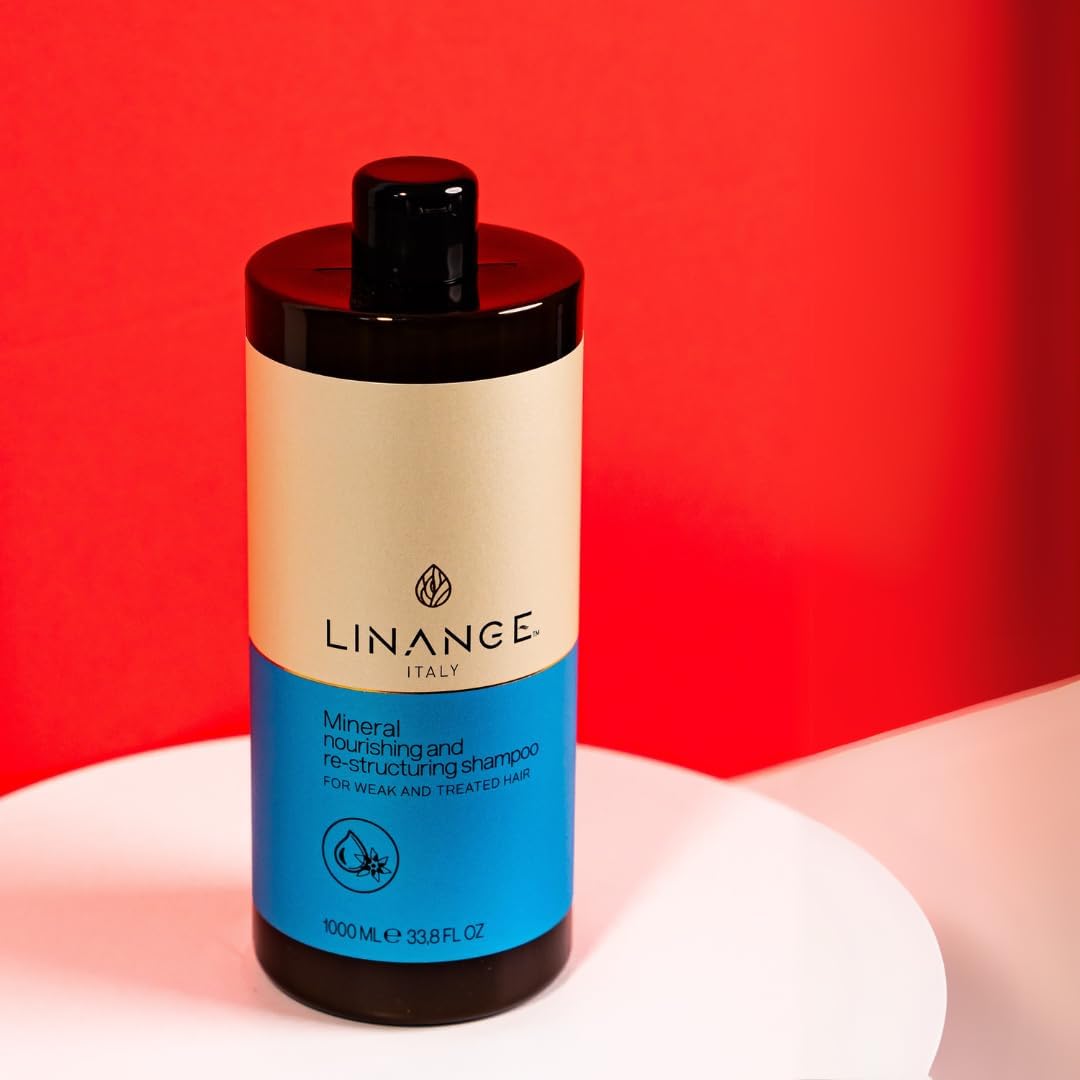 Linange Mineral Nourishing & Restructuring Shampoo for Damaged Hair 1000ml