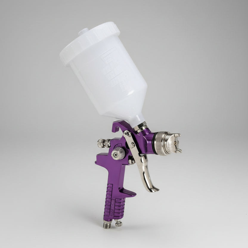 Central Pneumatic 20oz HVLP Gravity Feed Spray Gun Position 1