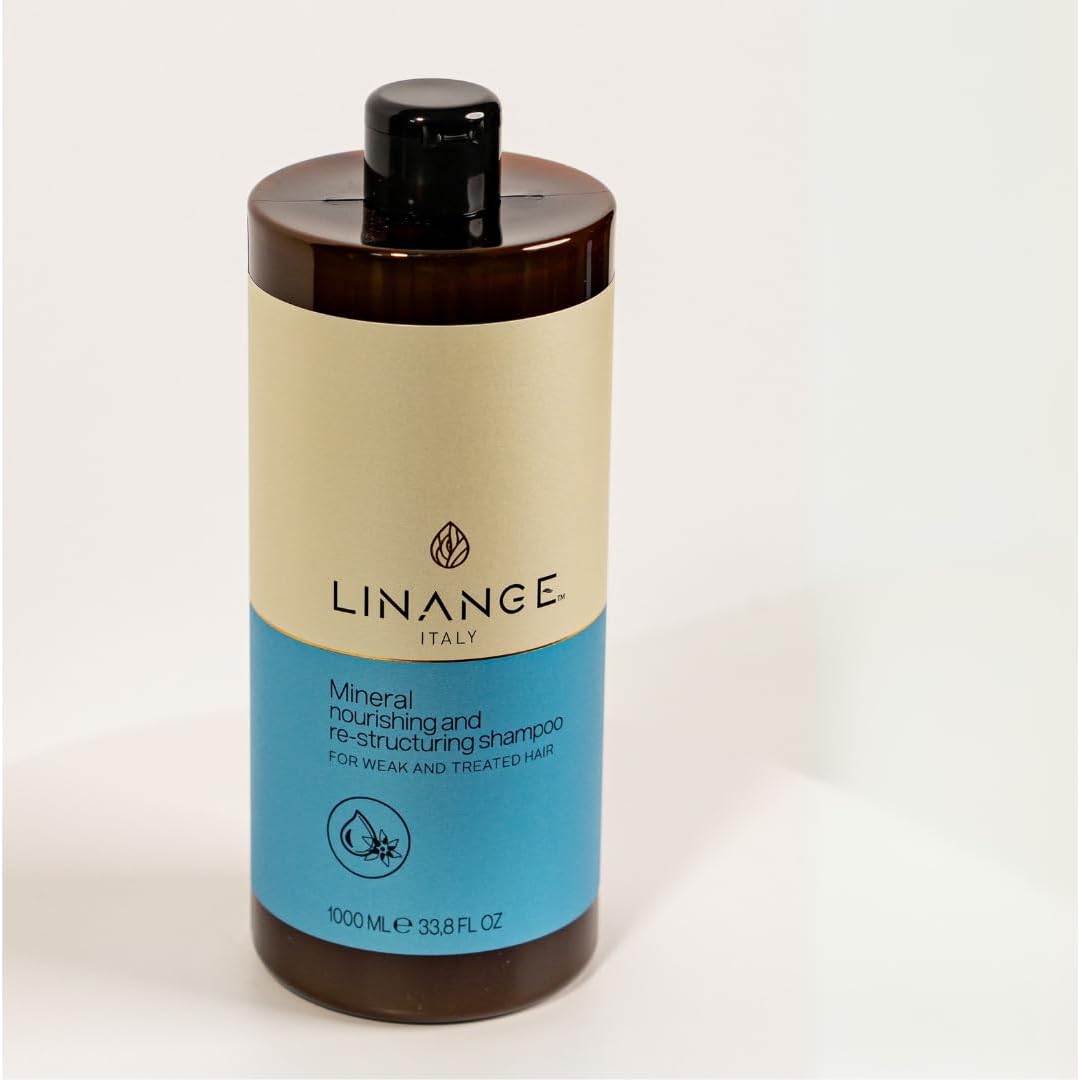 Linange Mineral Nourishing & Restructuring Shampoo for Damaged Hair 1000ml