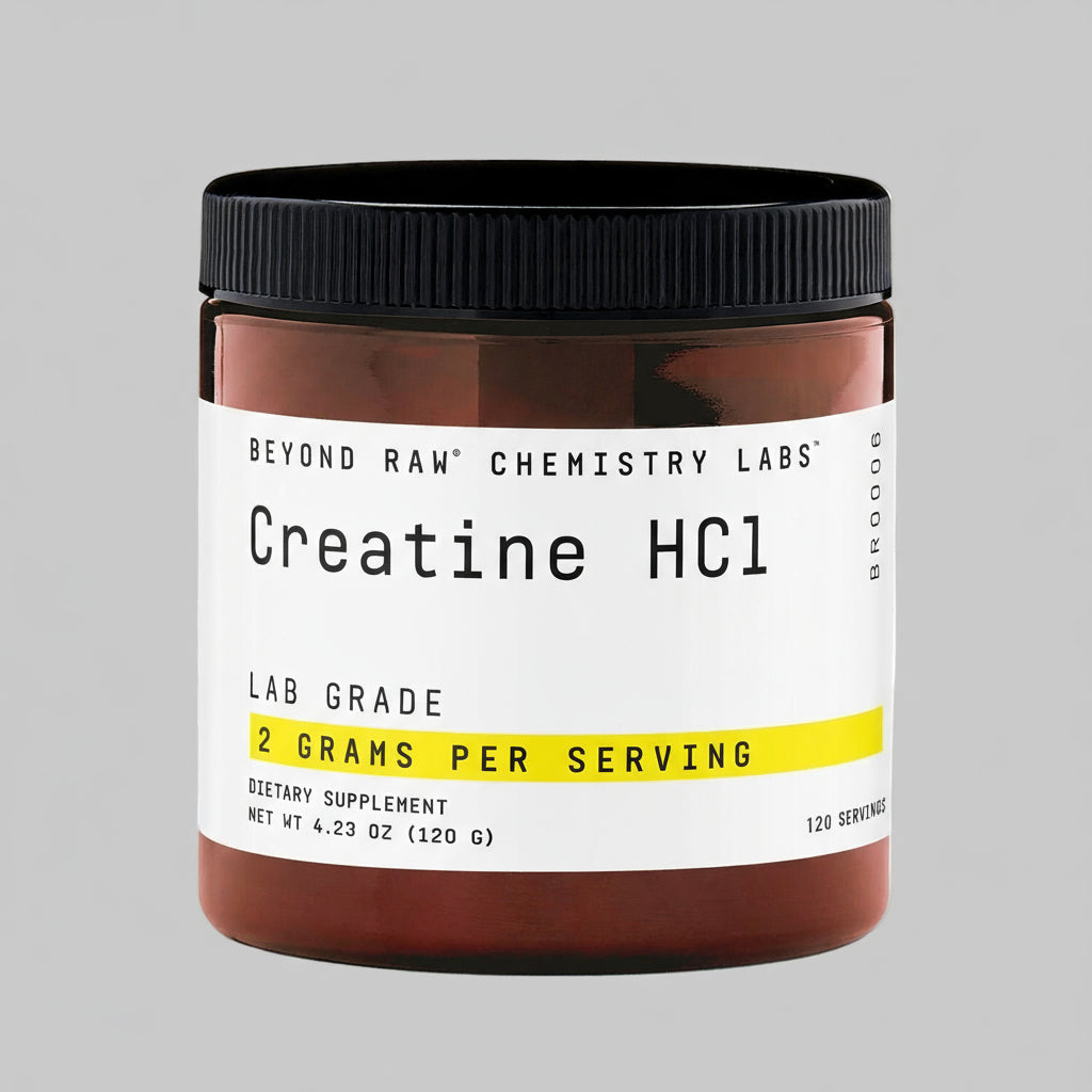 Creatine HCL – No-Gluten, Made in the USA