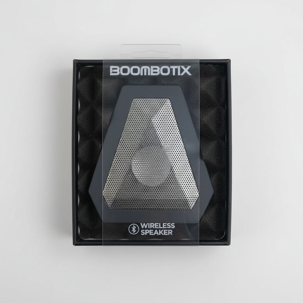 Boombotix – Boombot Mini, the Small Speaker That Packs a Big Punch (Pitch Black)
