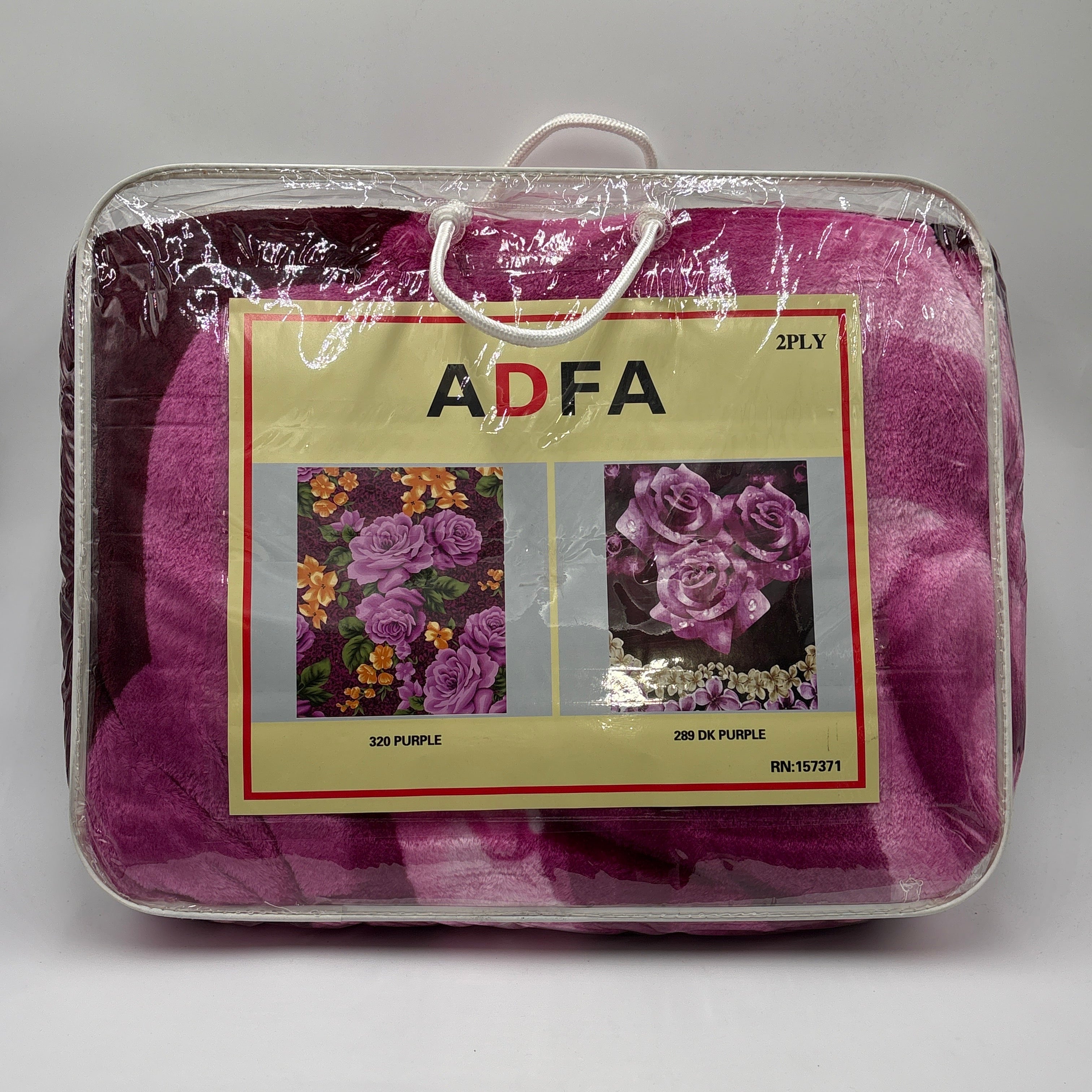 Adfa Super Soft Blanket (2-Ply) Ultra-Soft Texture for Maximum Comfort - Queen