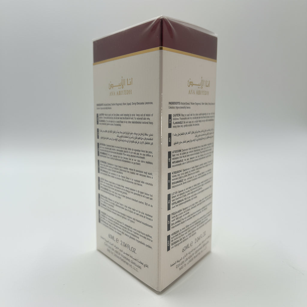 Ana Abiyedh Rouge Eau de Parfum 60ml (2.04 fl oz) by Lattafa