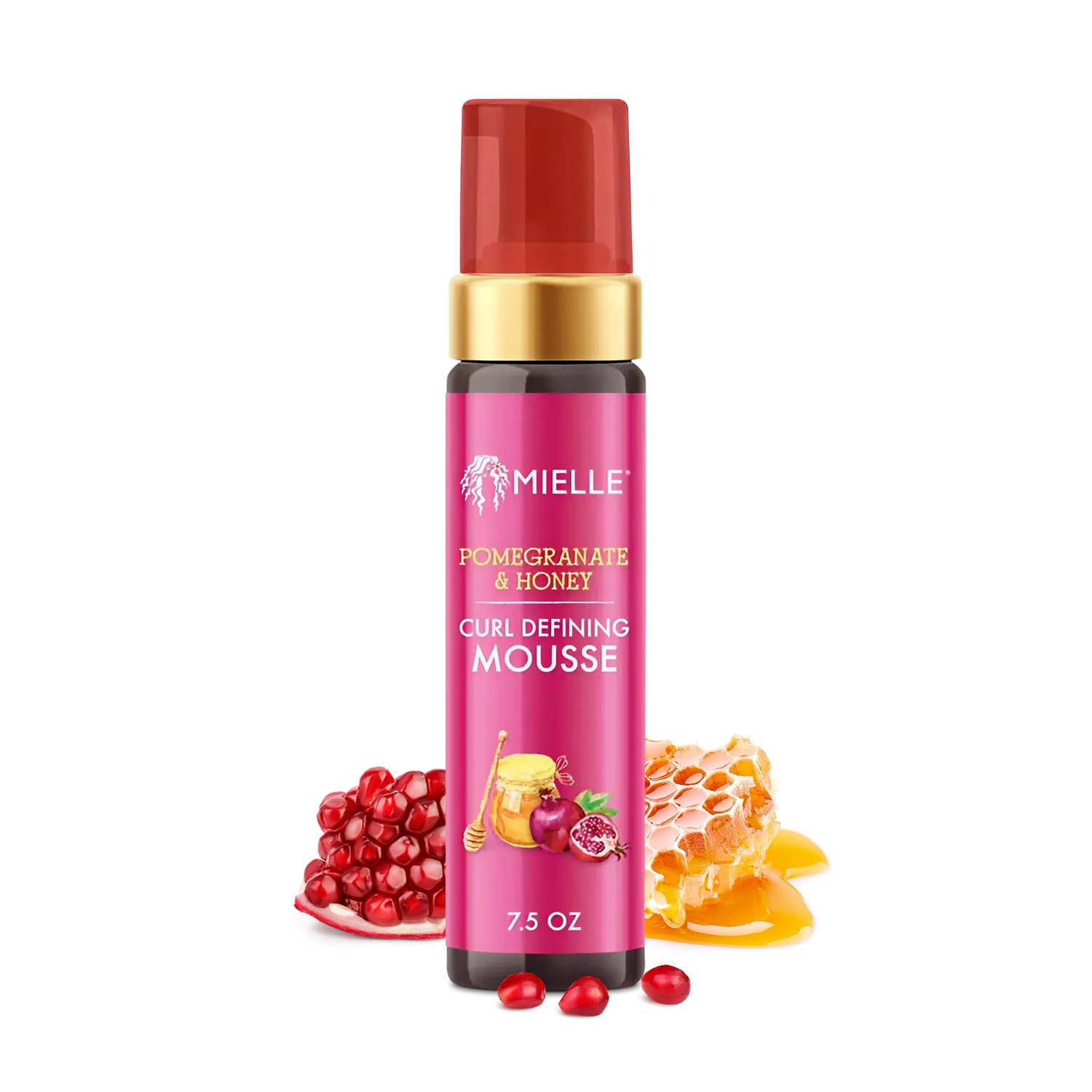 Mielle Organics Pomegranate & Honey Curl Defining Mousse 7.5 fl oz - DOLLARS UNIVERSE LLC
