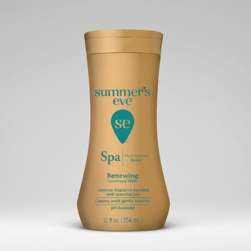 Summer's Eve Spa Daily Intimate Wash Jasmine Scented 12oz Bottle