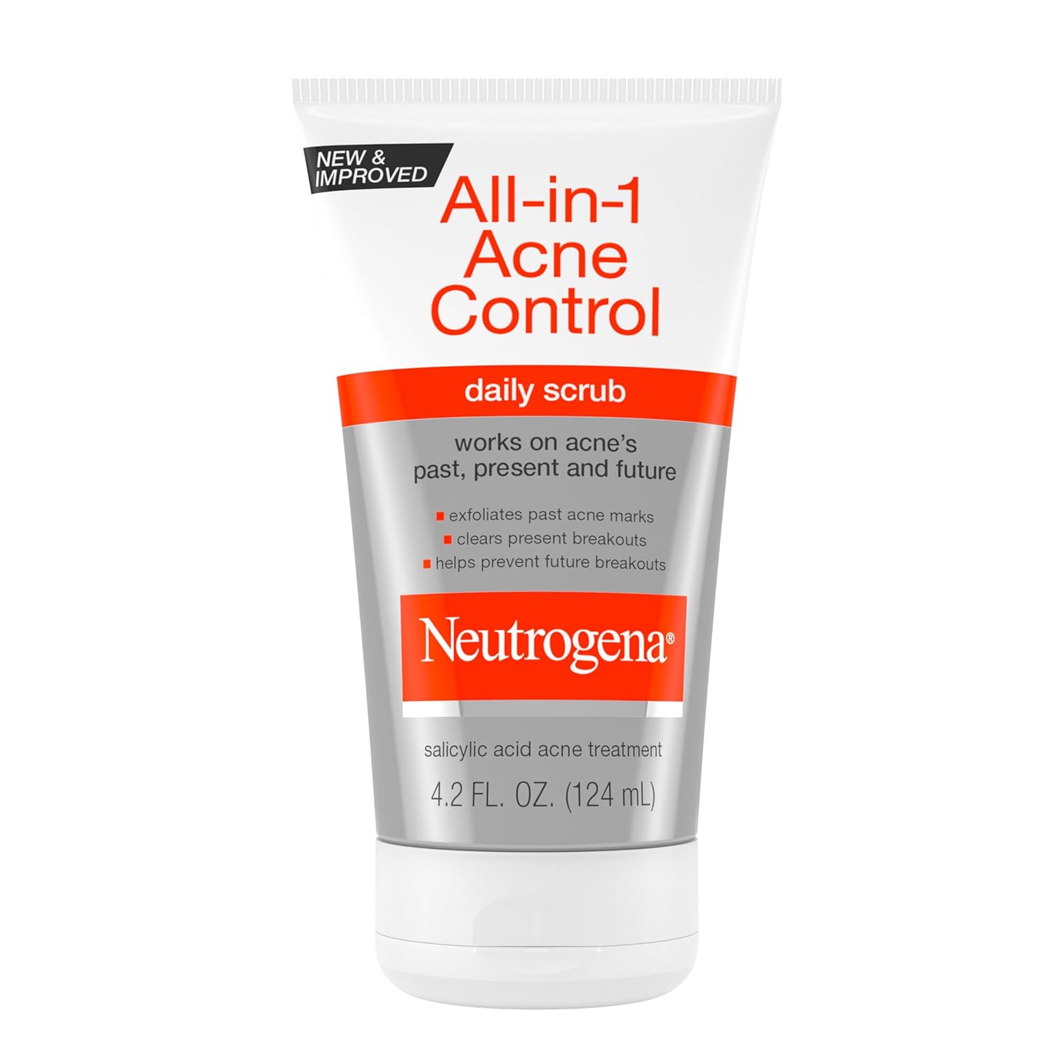 Neutrogena All-In-1 Acne Control Face Scrub with Salicylic Acid 3-Pack