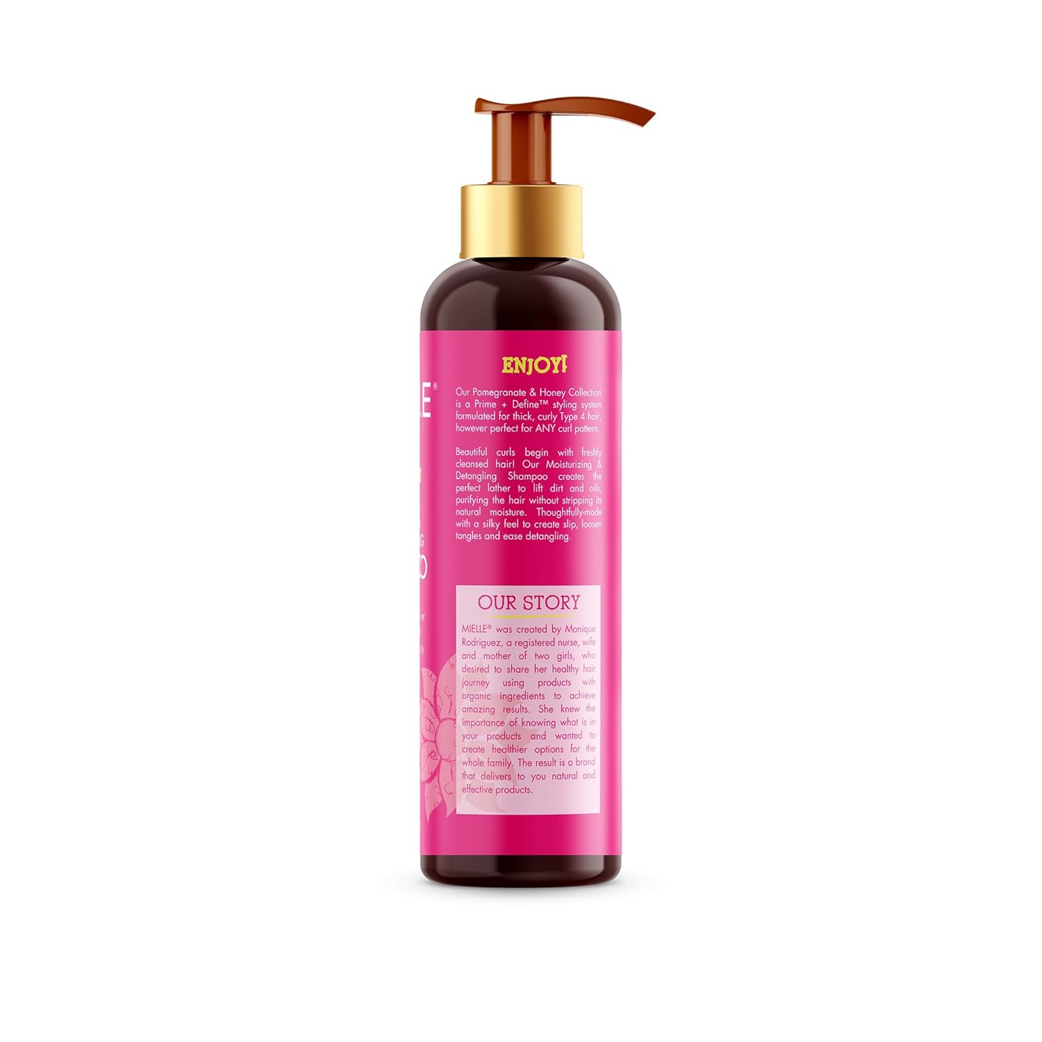 Mielle Organics Pomegranate & Honey Detangling Moisturizing Shampoo 12 fl oz - DOLLARS UNIVERSE LLC