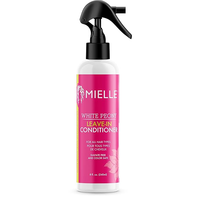 Mielle Organics White Peony Leave-In Conditioner Spray 8 fl oz - DOLLARS UNIVERSE LLC