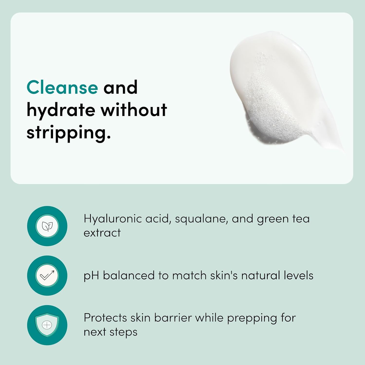 hers Clear Waters Hydrating Facial Cleanser 6.8 fl oz