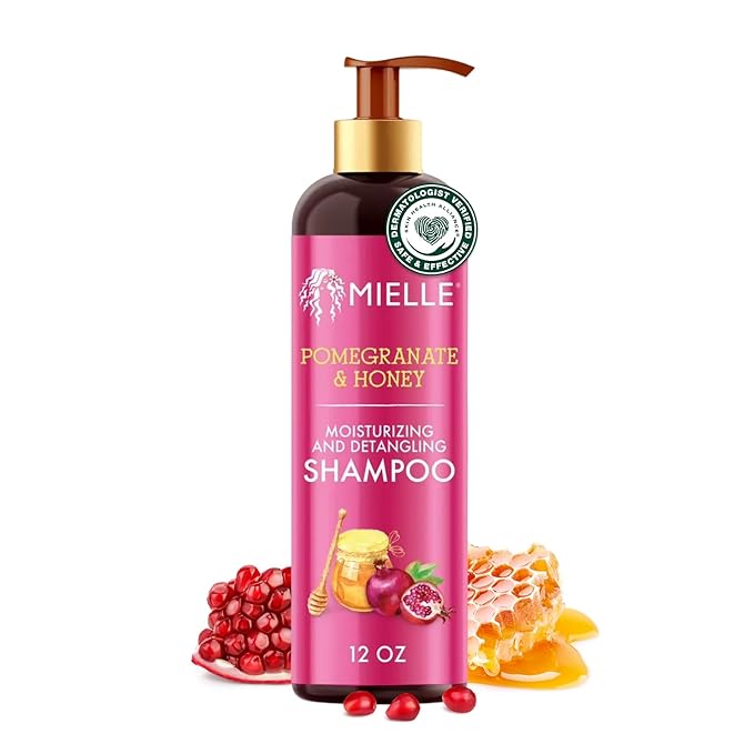 Mielle Organics Pomegranate & Honey Detangling Moisturizing Shampoo 12 fl oz - DOLLARS UNIVERSE LLC