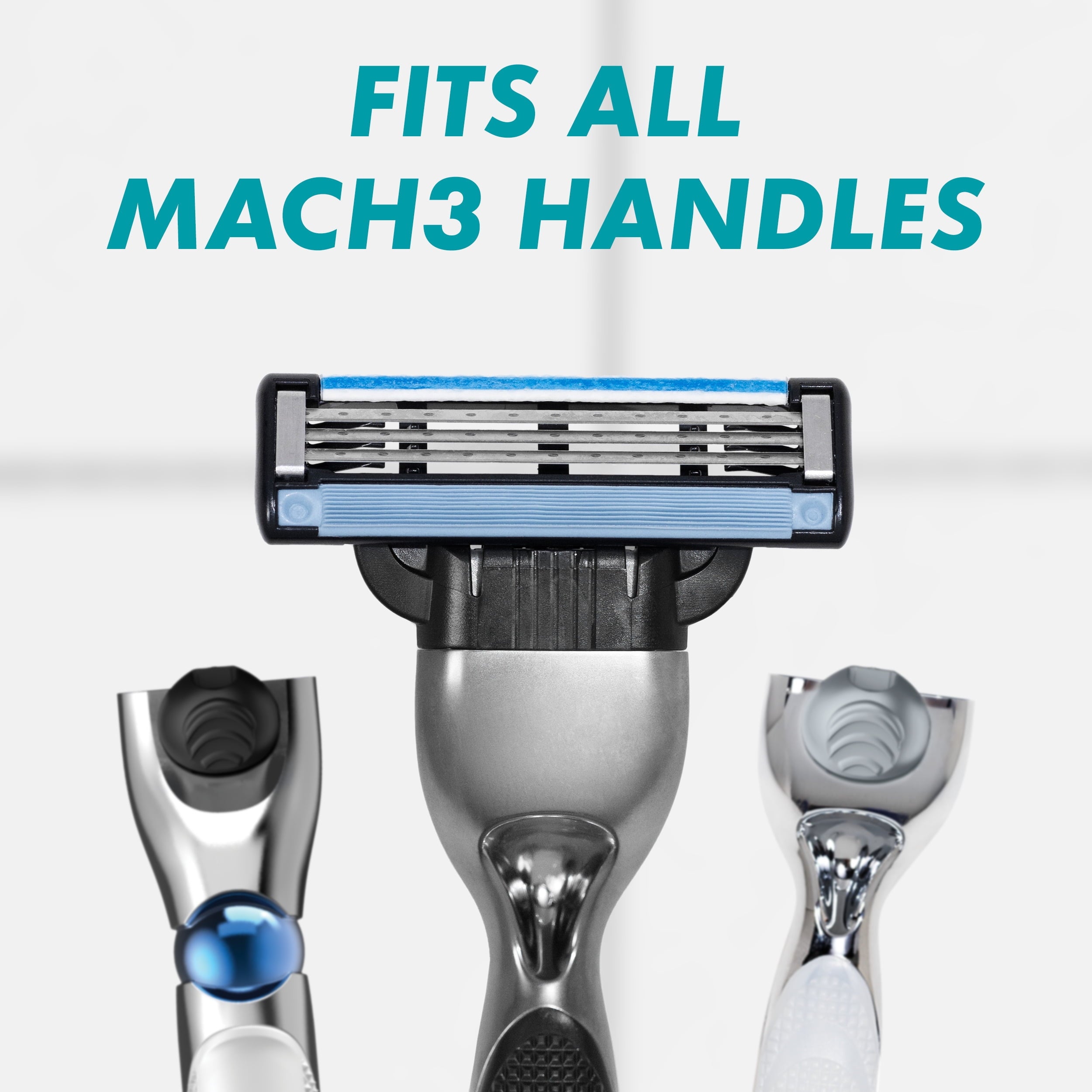 Gillette Mach3 Razor Blade Refills for Men 8 Count