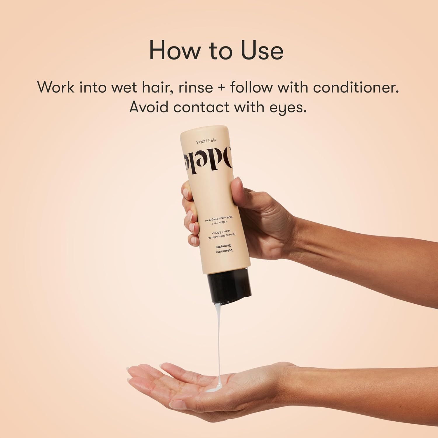 Odele Volumizing Sulfate-Free Shampoo for Fine Straight Wavy Hair