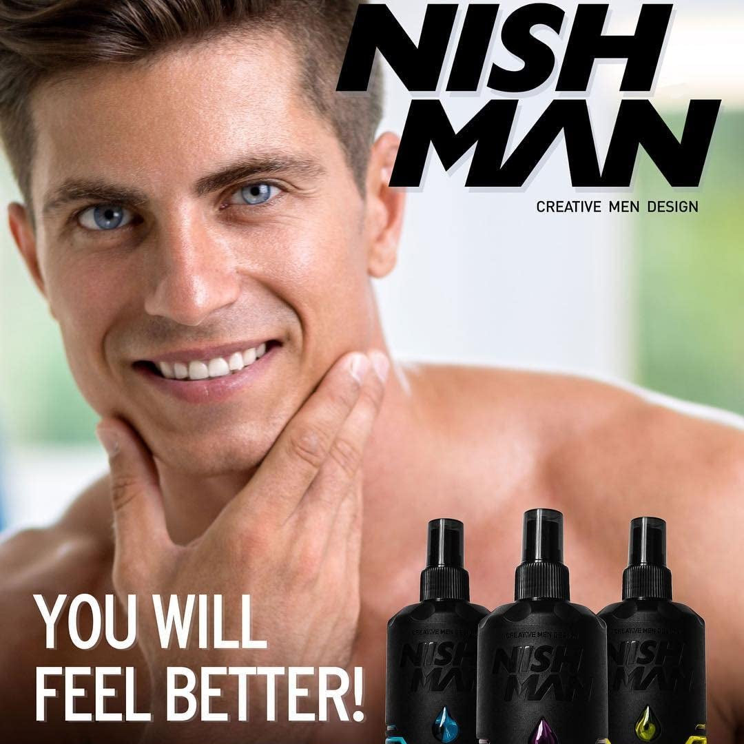 Nishman Amber No. 10 After Shave Cologne Long Lasting Men's Fragrance