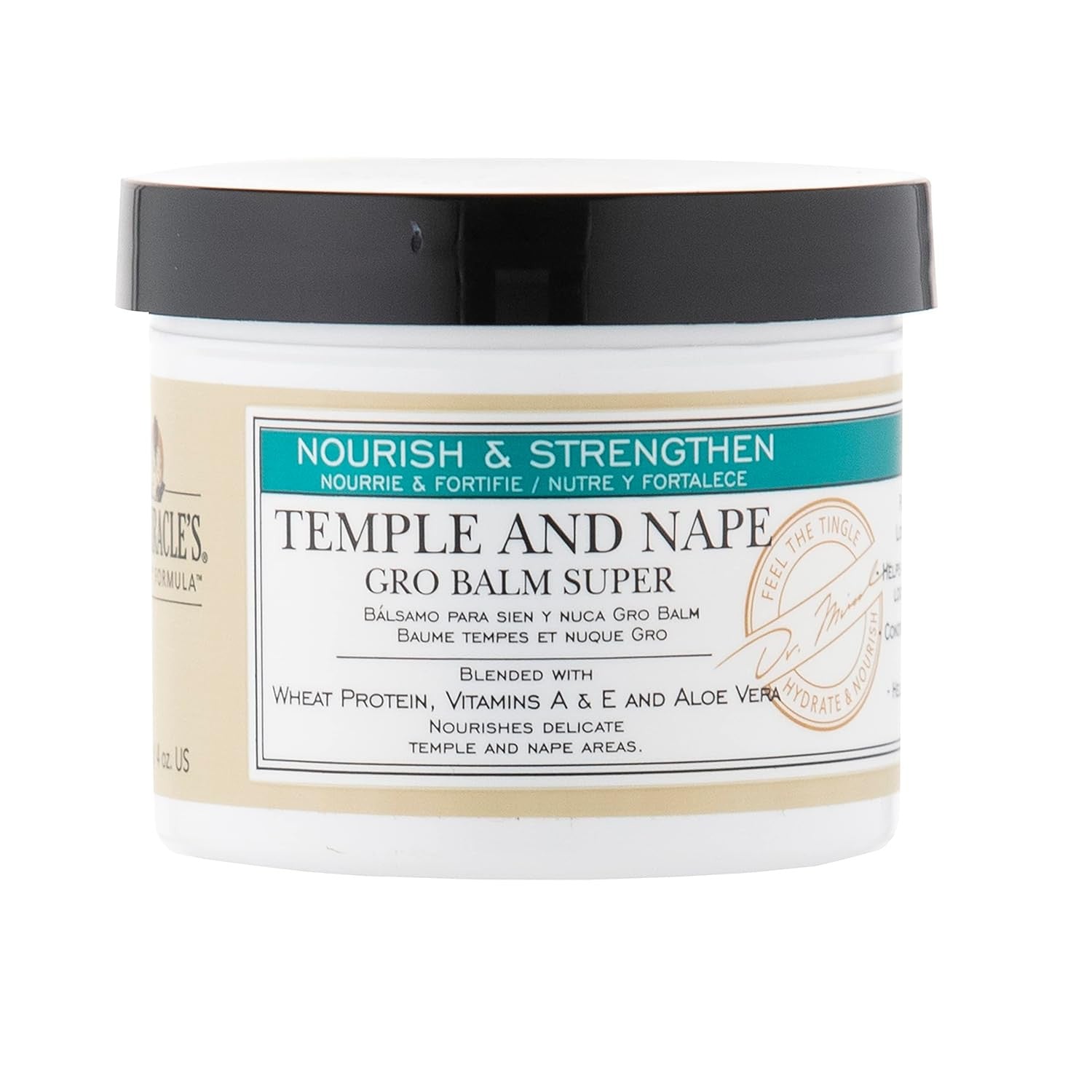 Dr. Miracle's Nourish & Strengthen Temple and Nape Balm 4 oz