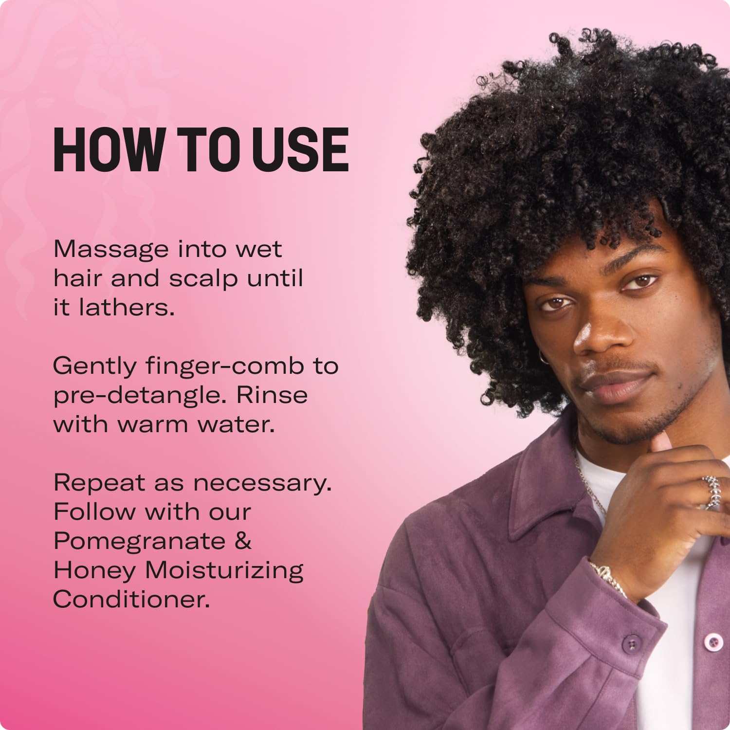 Mielle Organics Pomegranate & Honey Detangling Moisturizing Shampoo 12 fl oz - DOLLARS UNIVERSE LLC