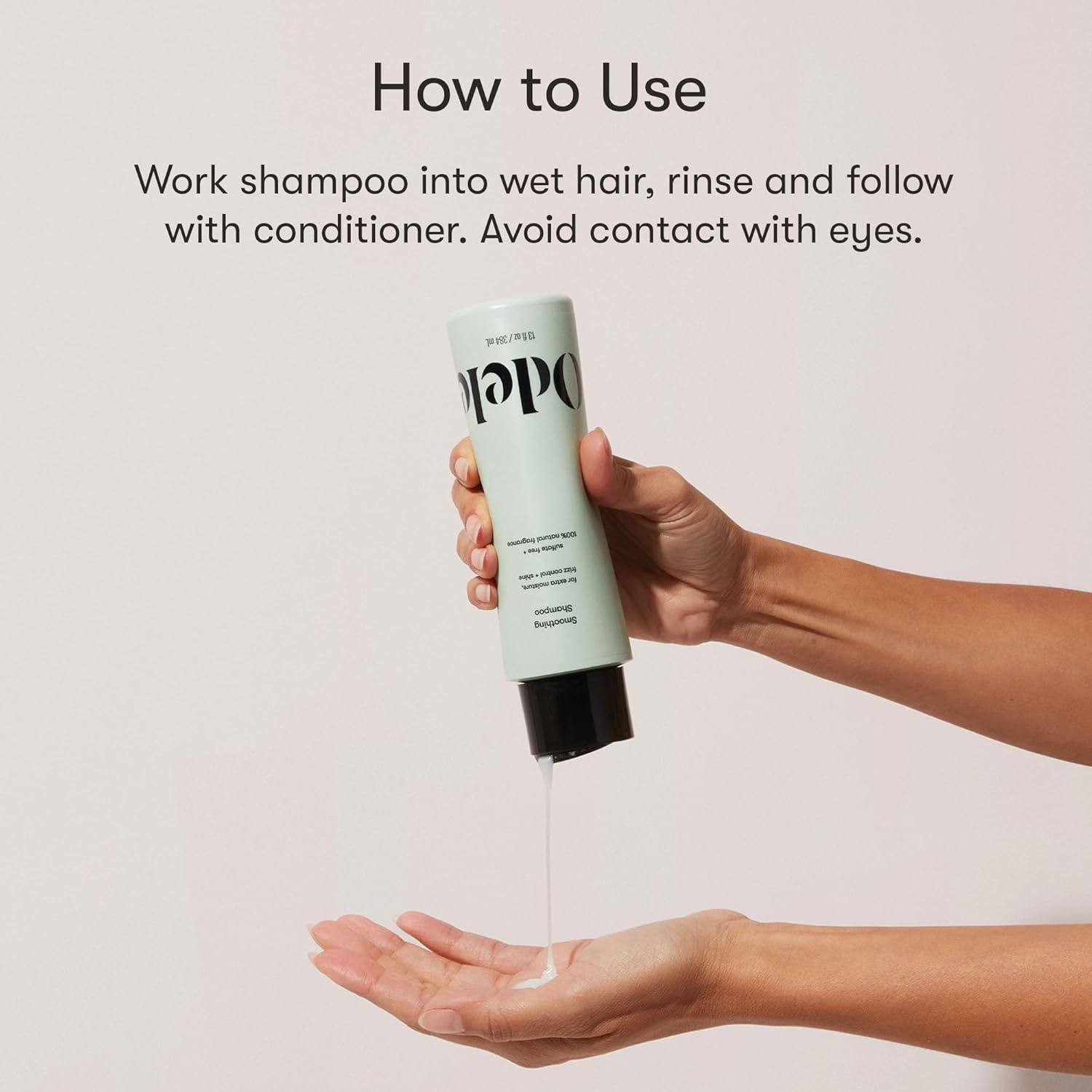 Odele Smoothing Sulfate-Free Shampoo for Frizz Control and Shine