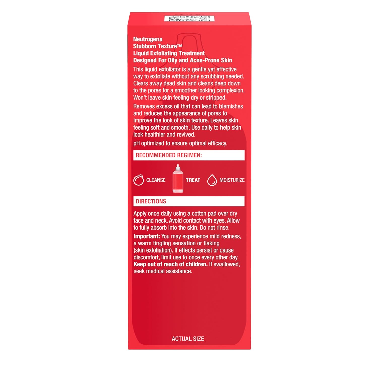 Neutrogena Stubborn Texture Liquid Exfoliant with 7% AHA Blend