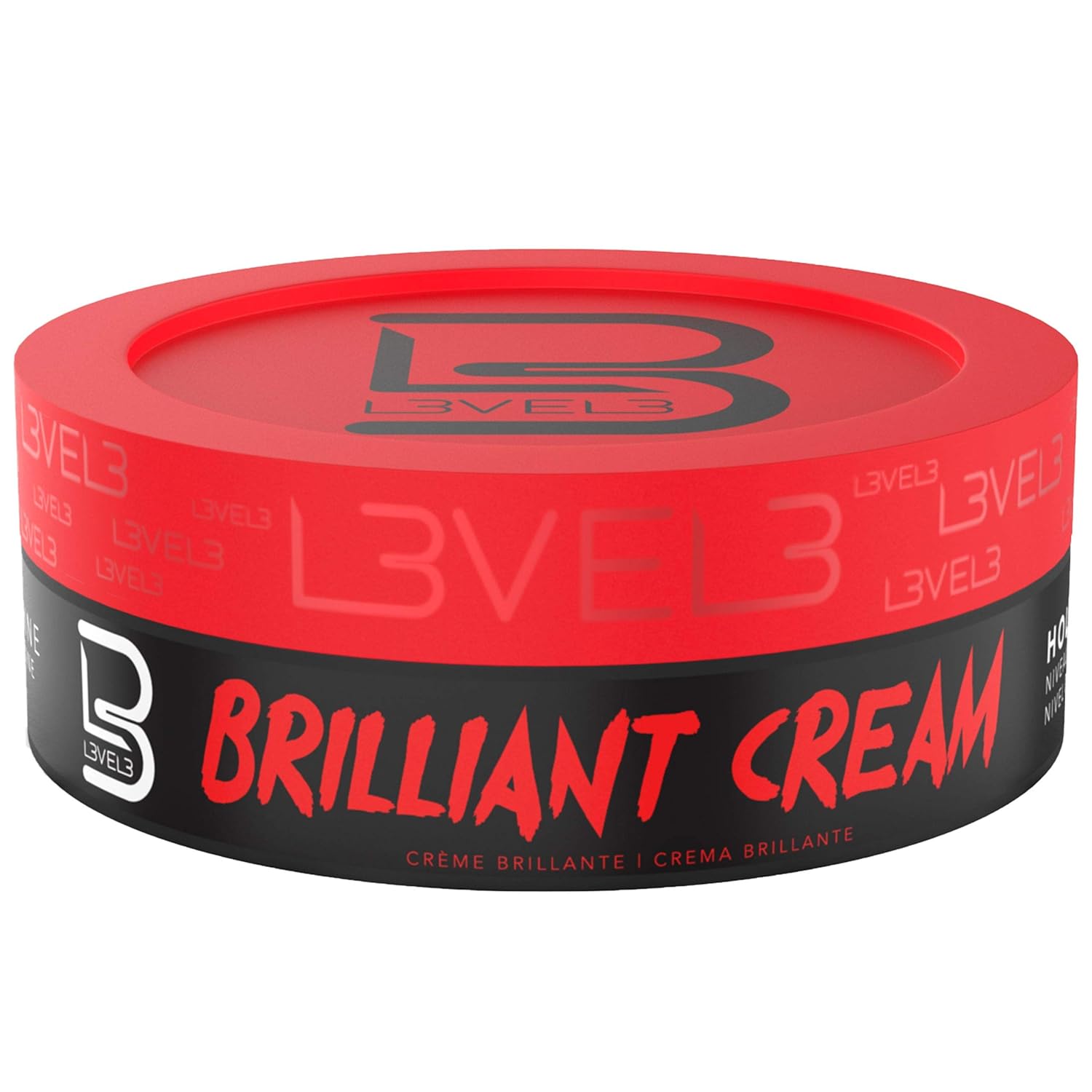 L3VEL3 Brilliant Hair Styling Cream for Natural Texture and Shine