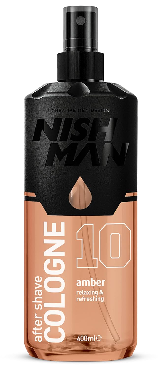 Nishman Amber No. 10 After Shave Cologne Long Lasting Men's Fragrance