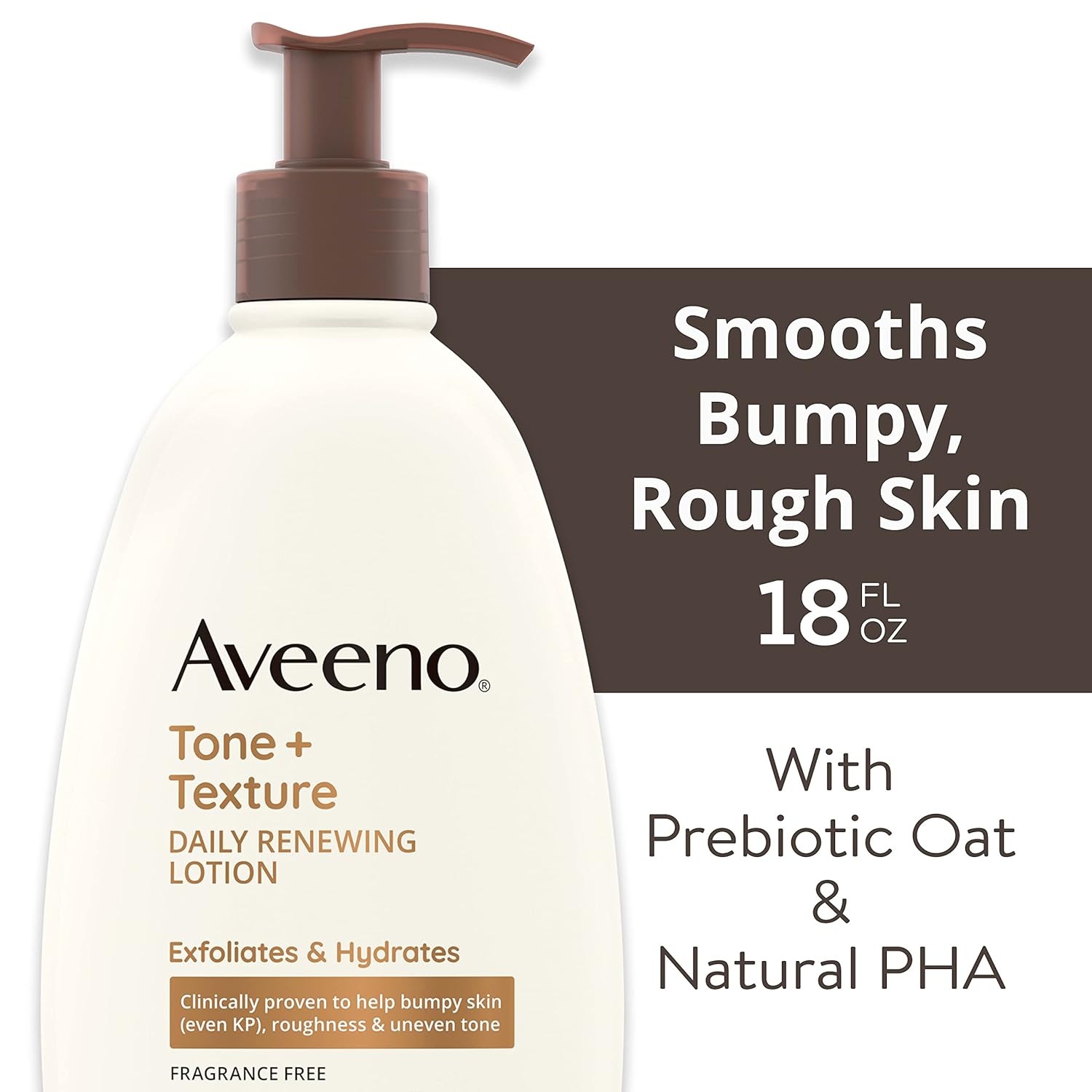 Aveeno Tone and Texture Renewing Body Lotion with Prebiotic Oat