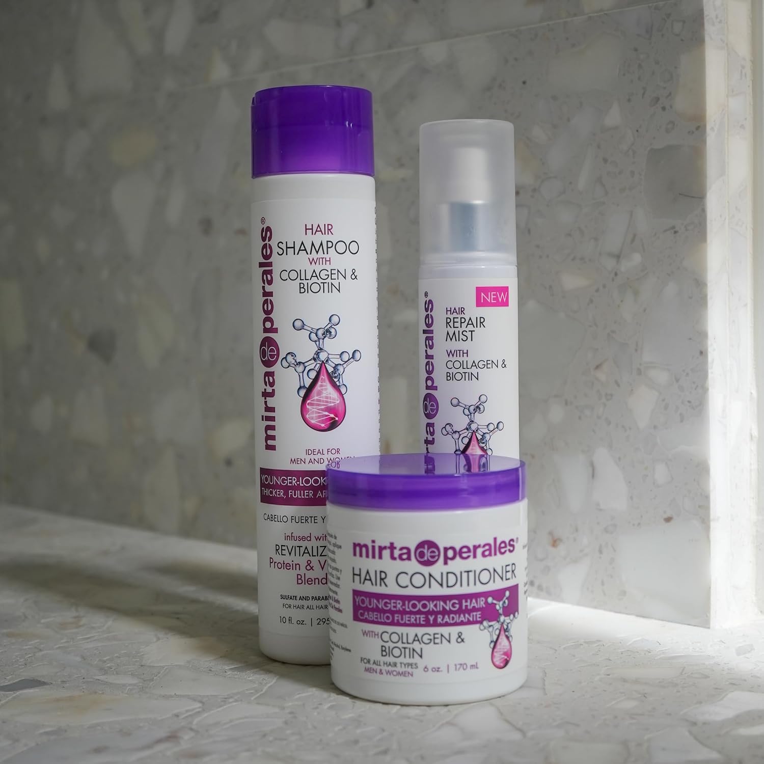 Mirta De Perales Collagen & Biotin Hair Conditioner for Thinning Hair
