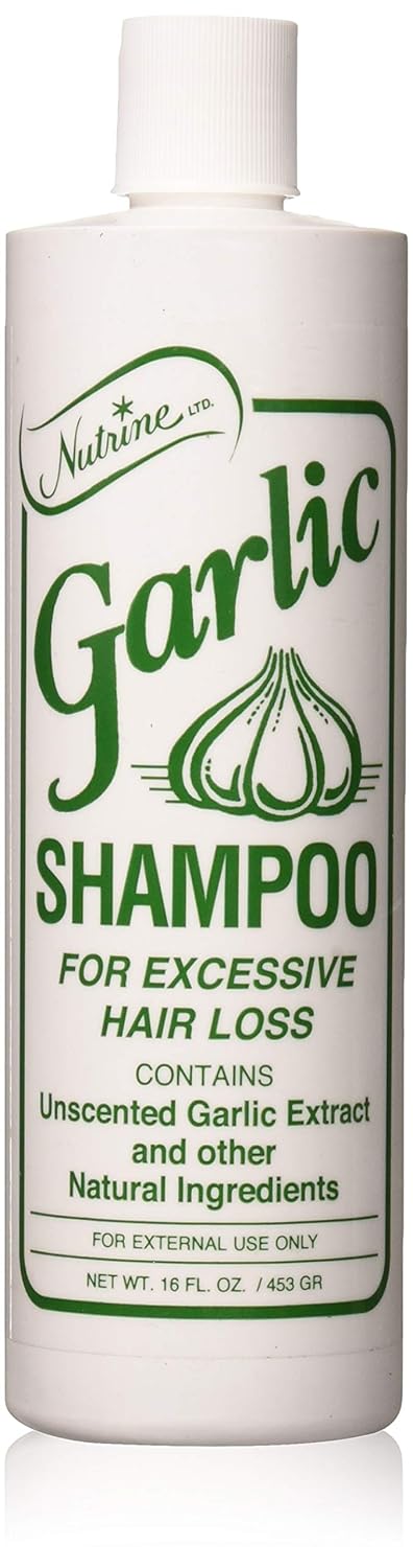 Nutrine Garlic Shampoo Unscented Hair Treatment 16 fl oz - DOLLARS UNIVERSE LLC