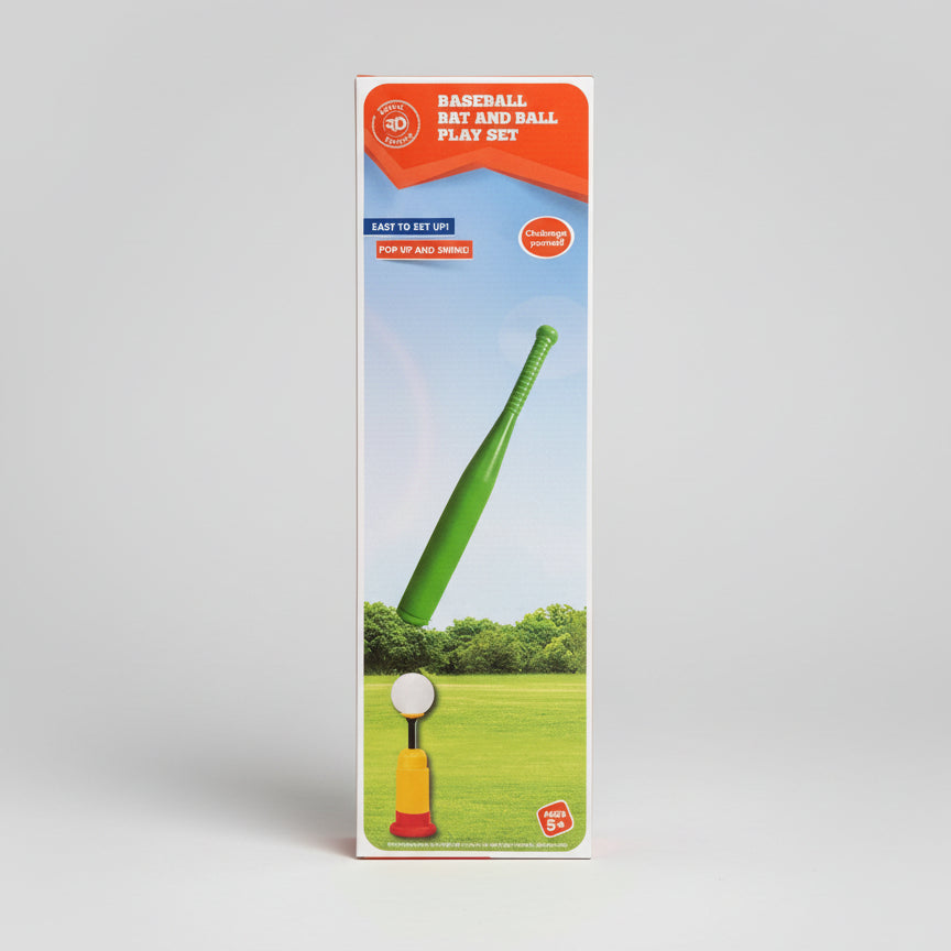 Box of a green sports equipment on a dark surface