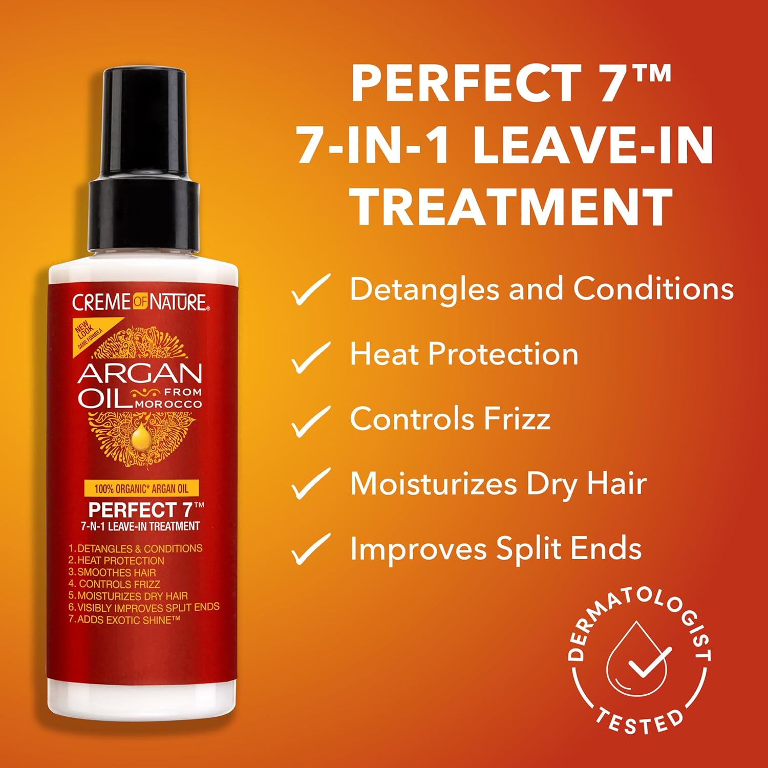 Creme of Nature Argan Oil 7-in-1 Leave-in Hair Treatment Spray