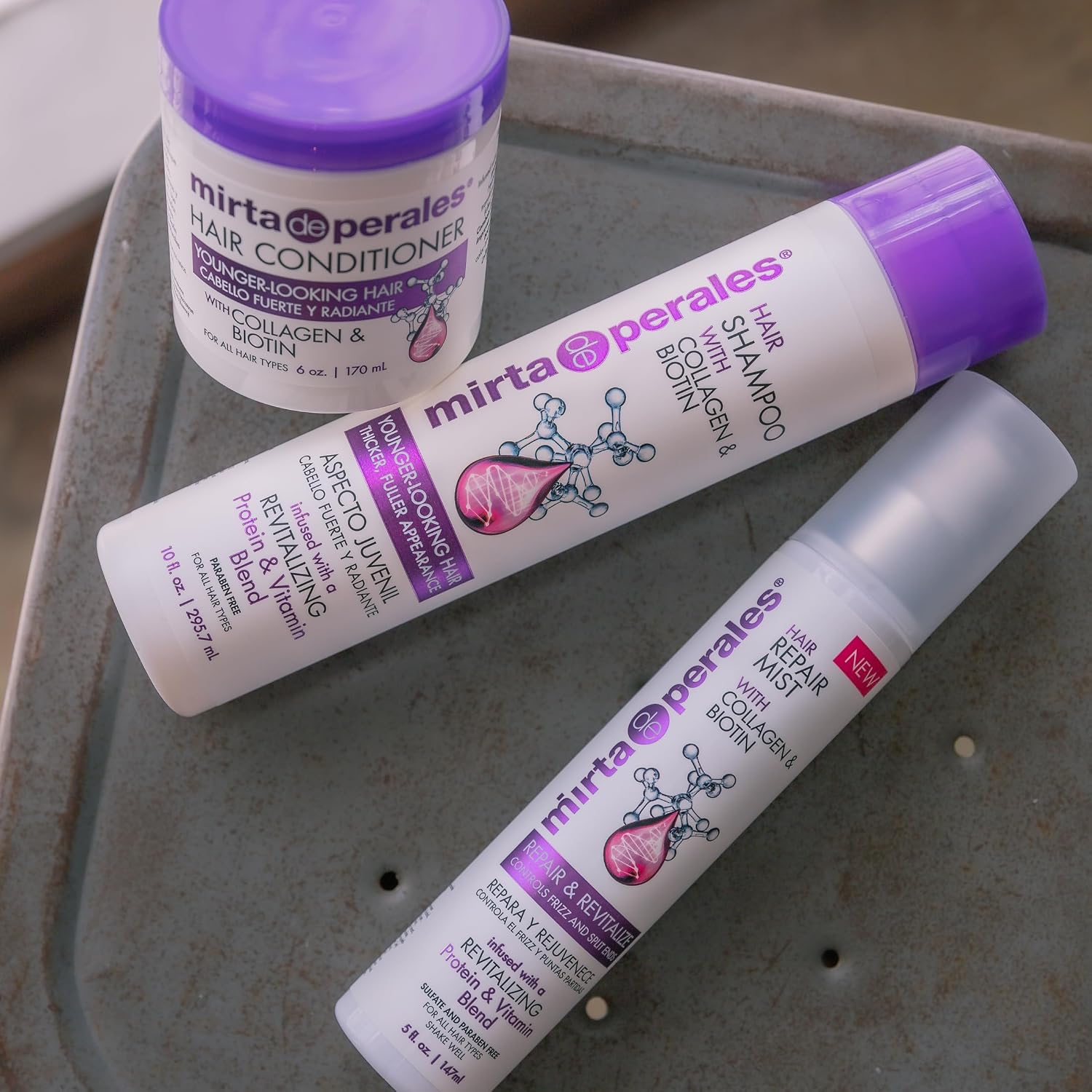 Mirta De Perales Collagen & Biotin Hair Conditioner for Thinning Hair