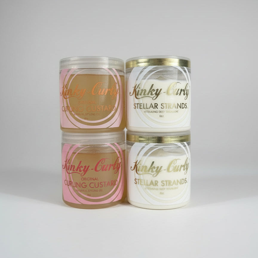 Kinky Curly Original Custard & Stellar Strands 8z