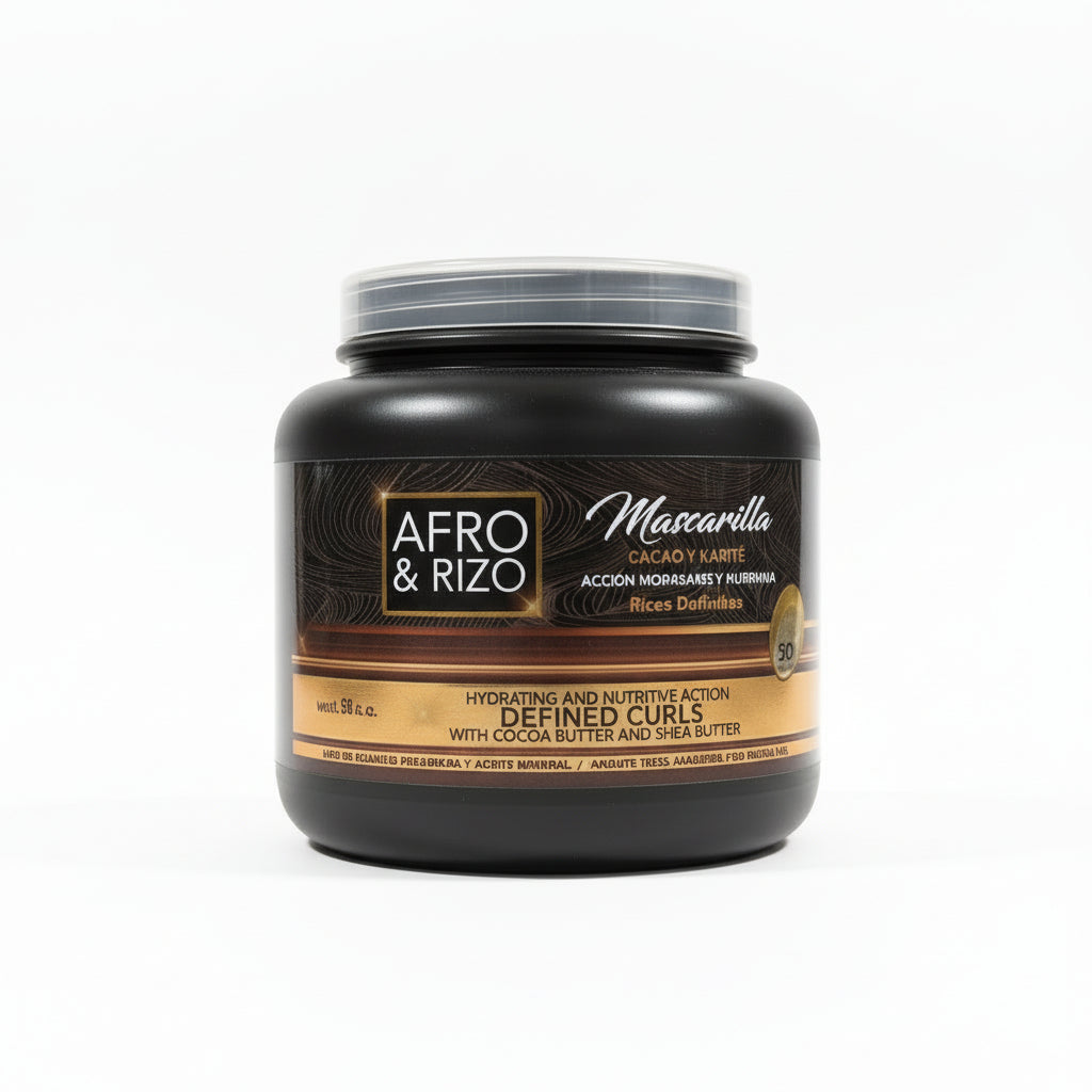 Jars of hair care products on a store shelf